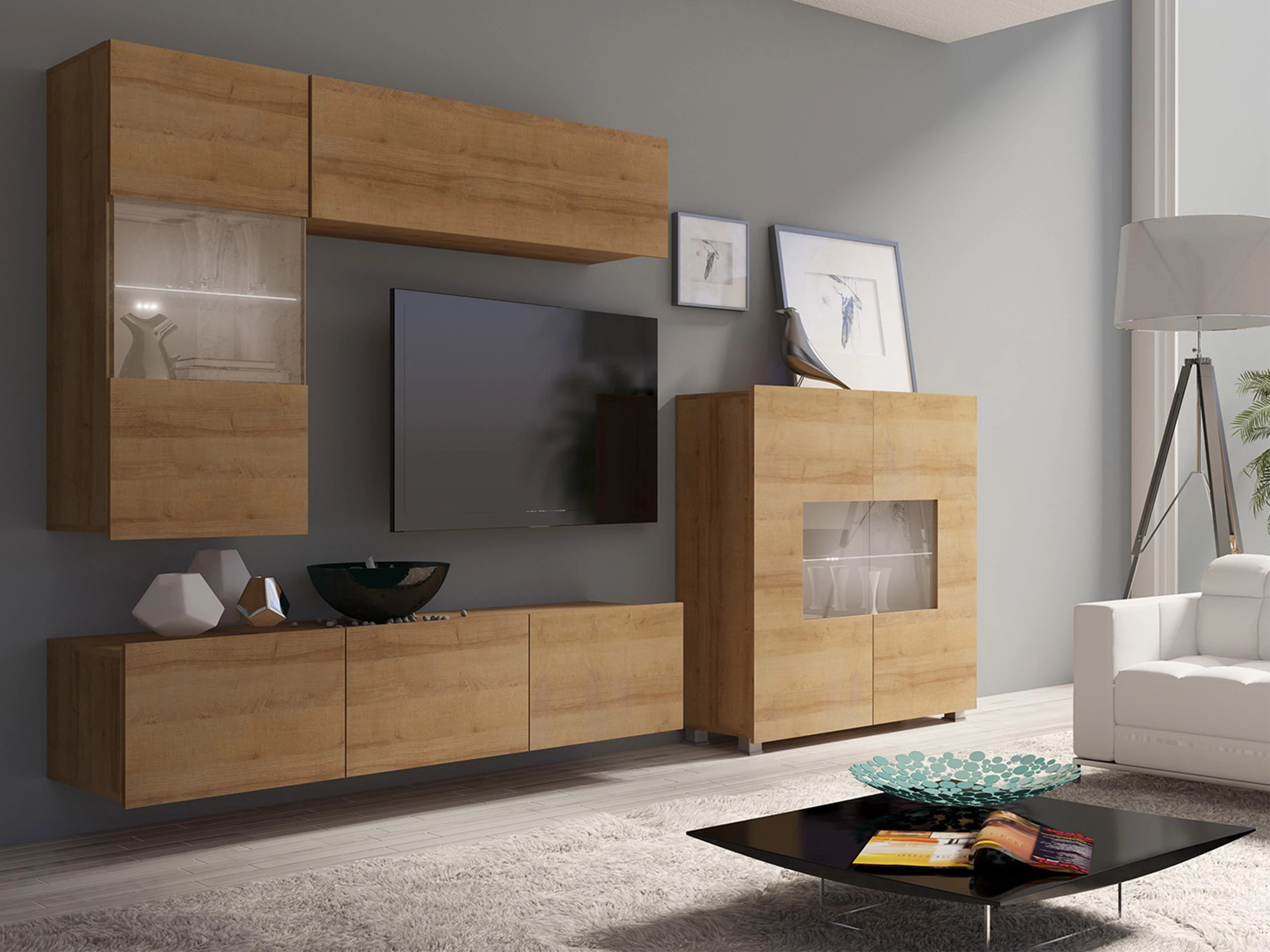 Sideboard Remus (Golden oak)