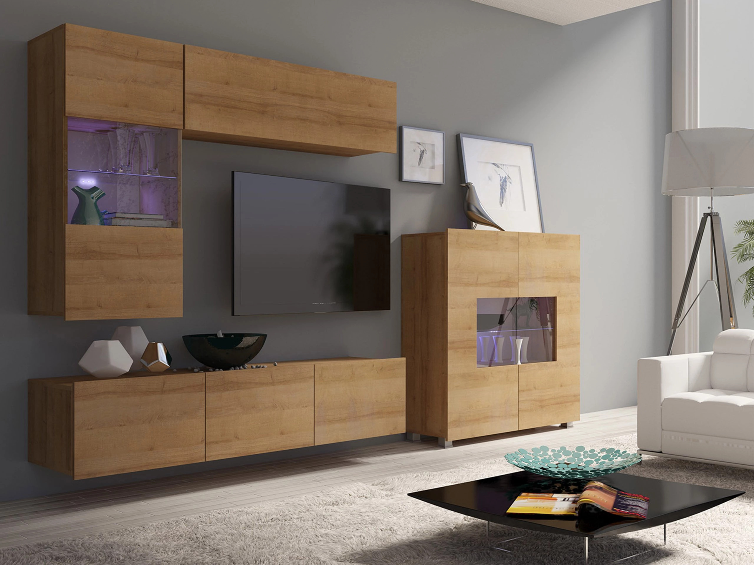 Sideboard Remus (Golden oak)