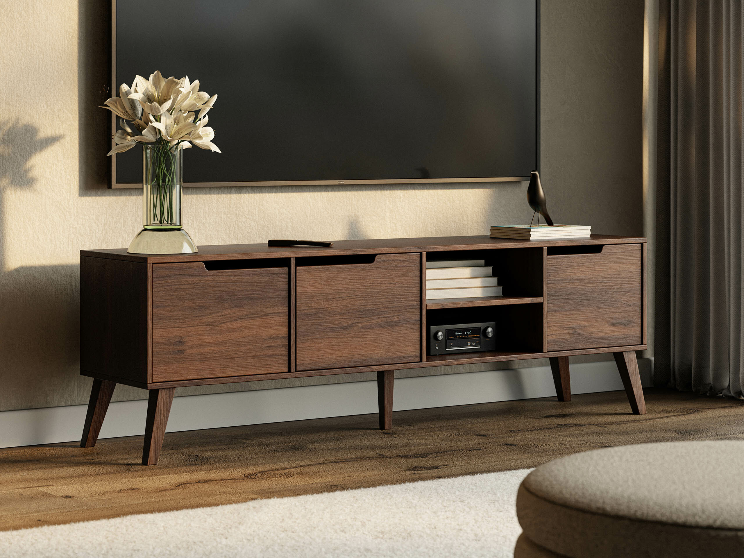 TV stand Otis II (Walnut)