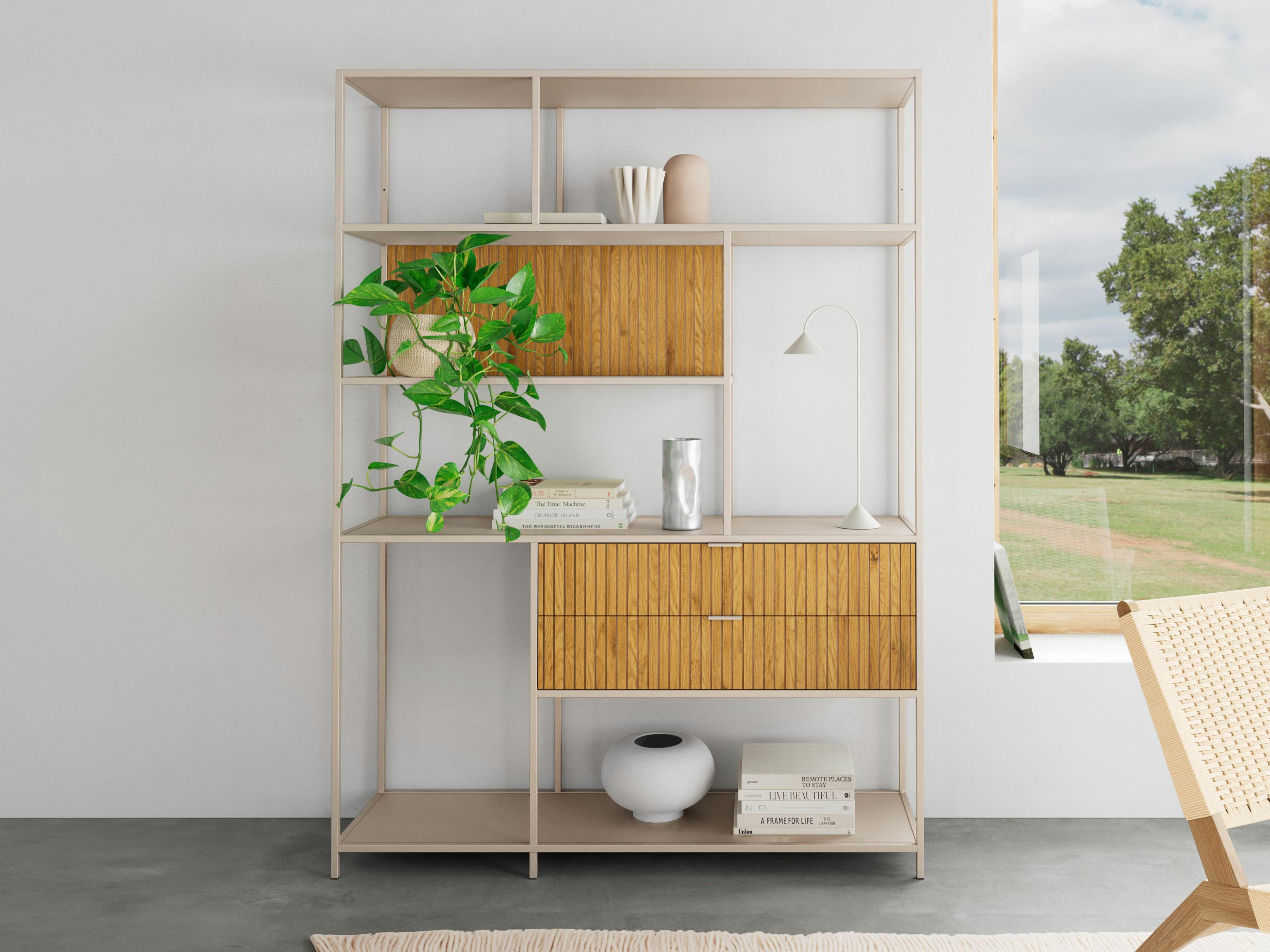 Bookcase Oakland 100