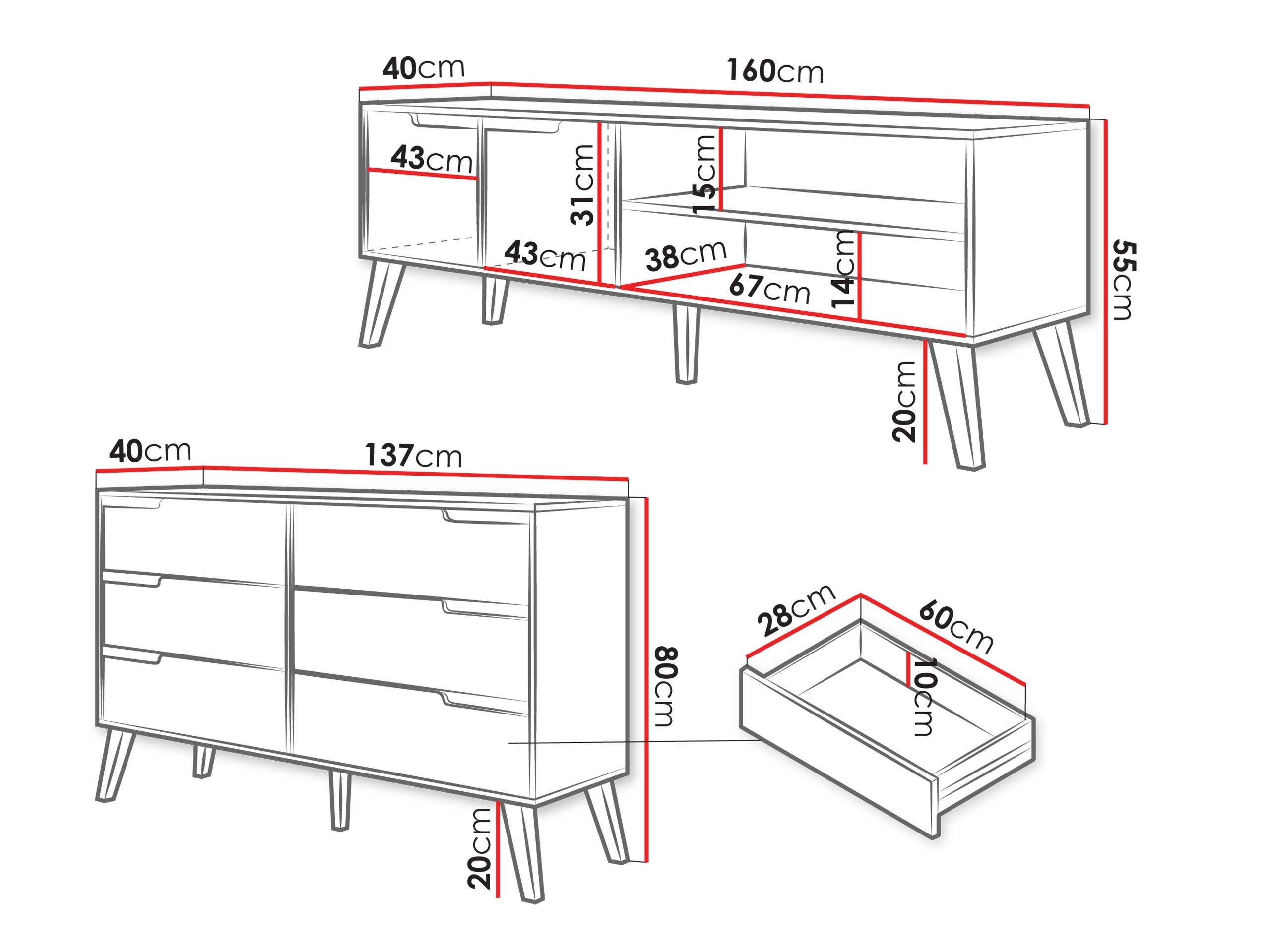 Living room set Otis II (Cashmere)