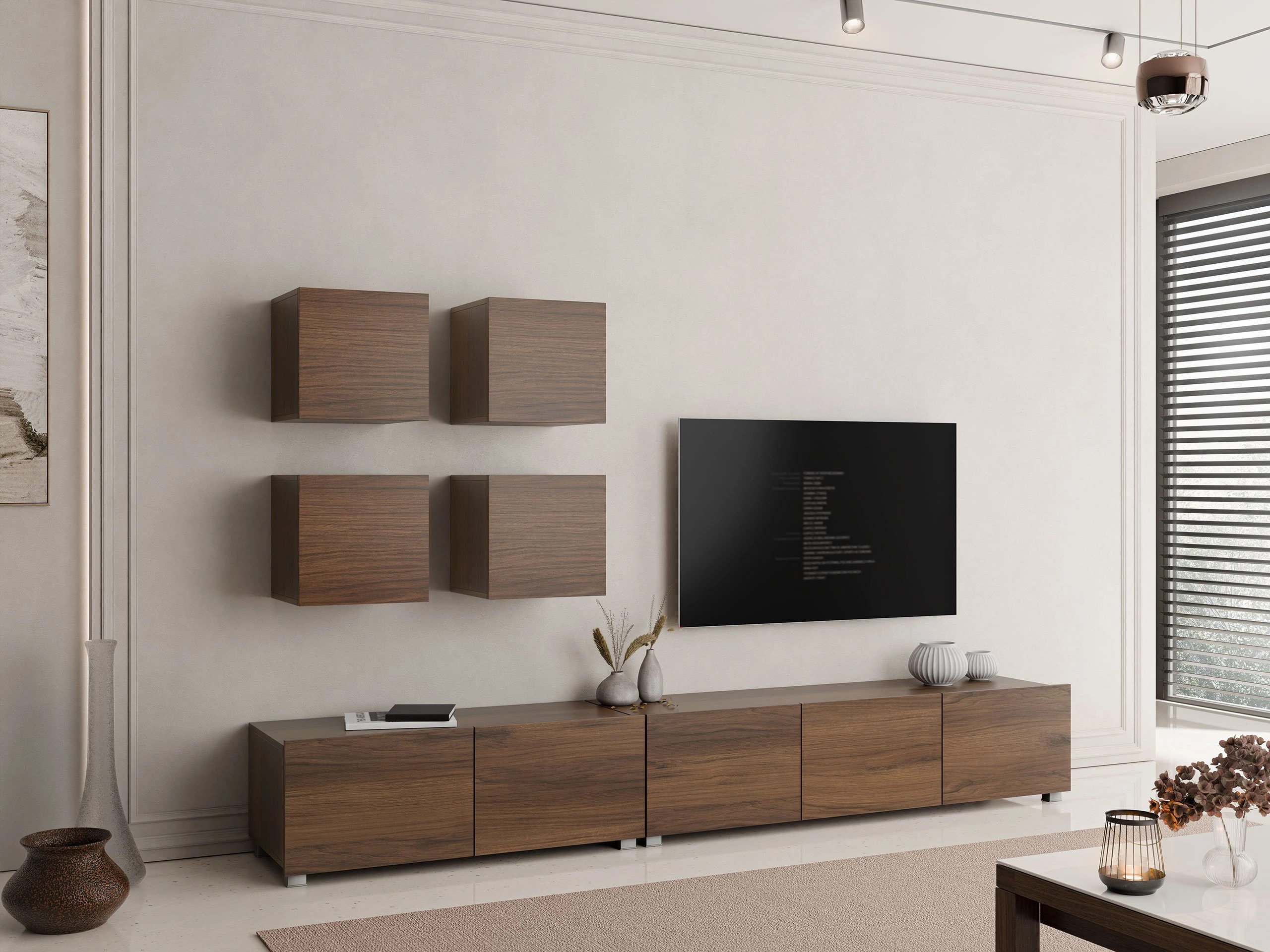 TV stand Remus I (Walnut)
