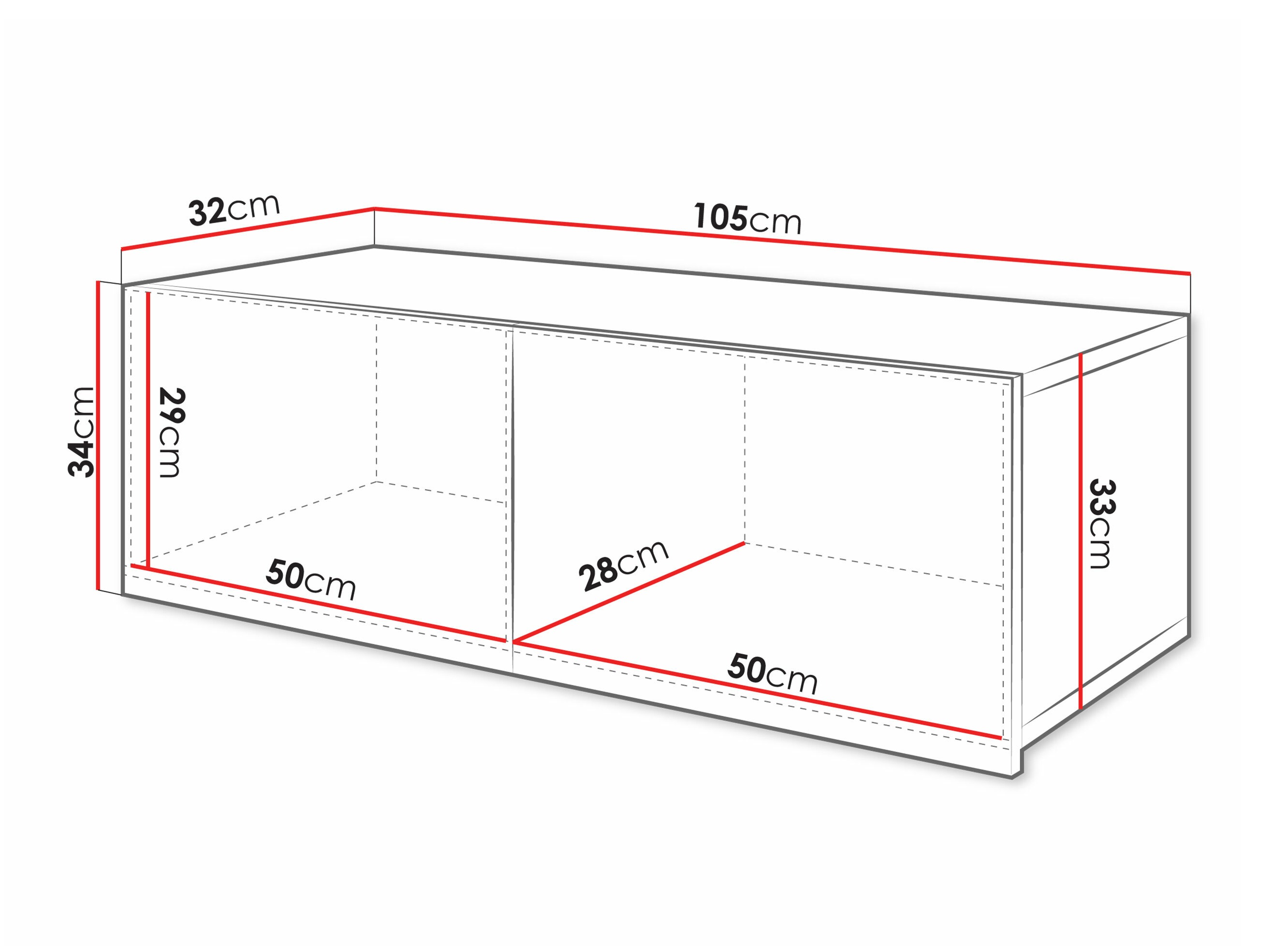 Wall cabinet Remus (Cashmere)
