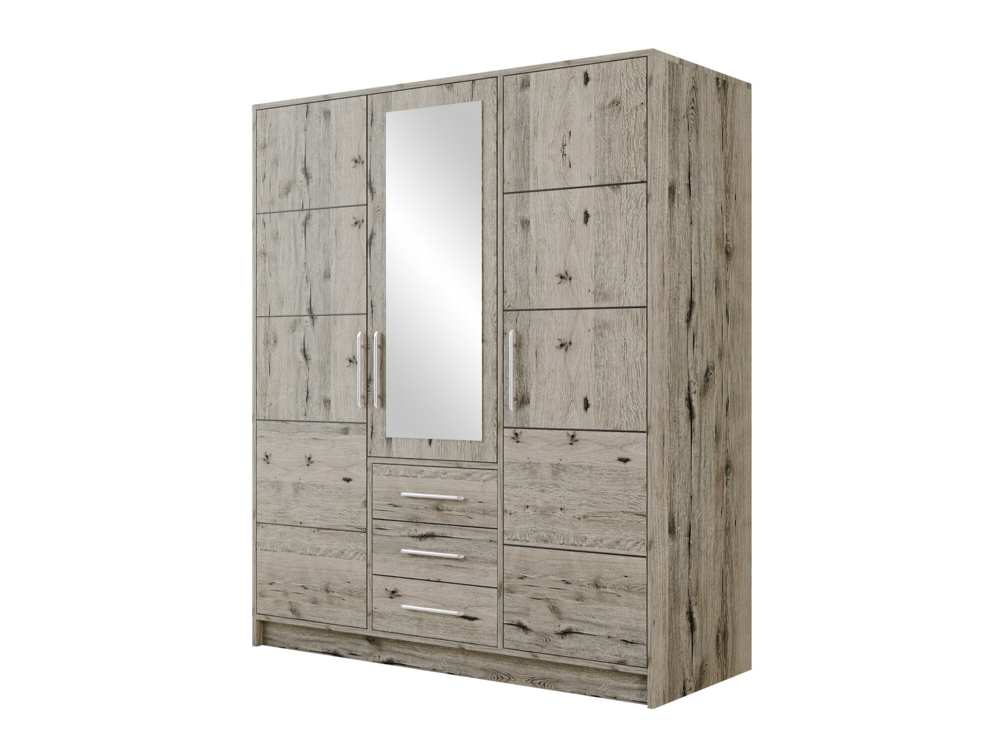 Wardrobe Dortivu II (Wellington oak)