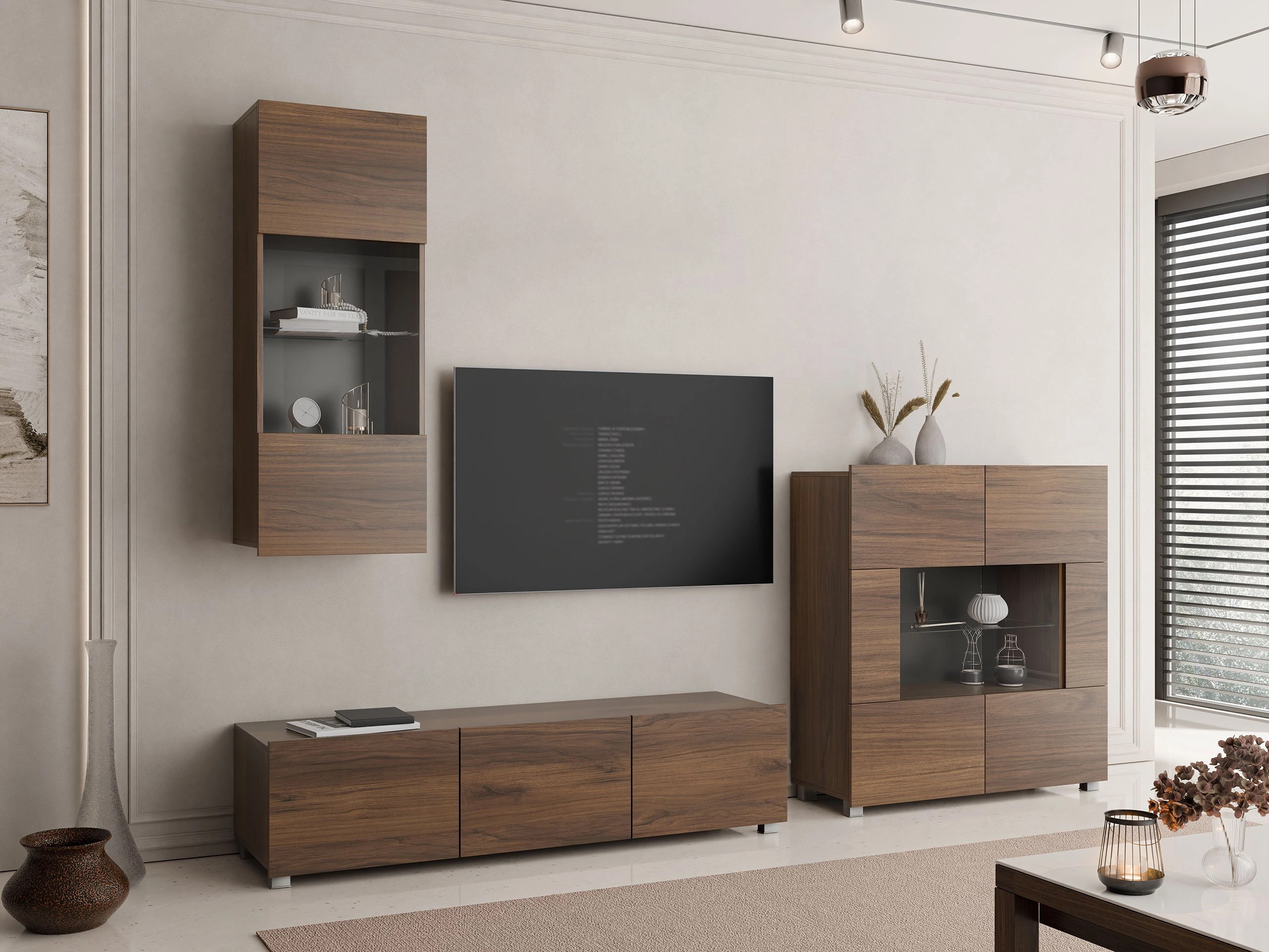 TV stand Remus (Walnut)