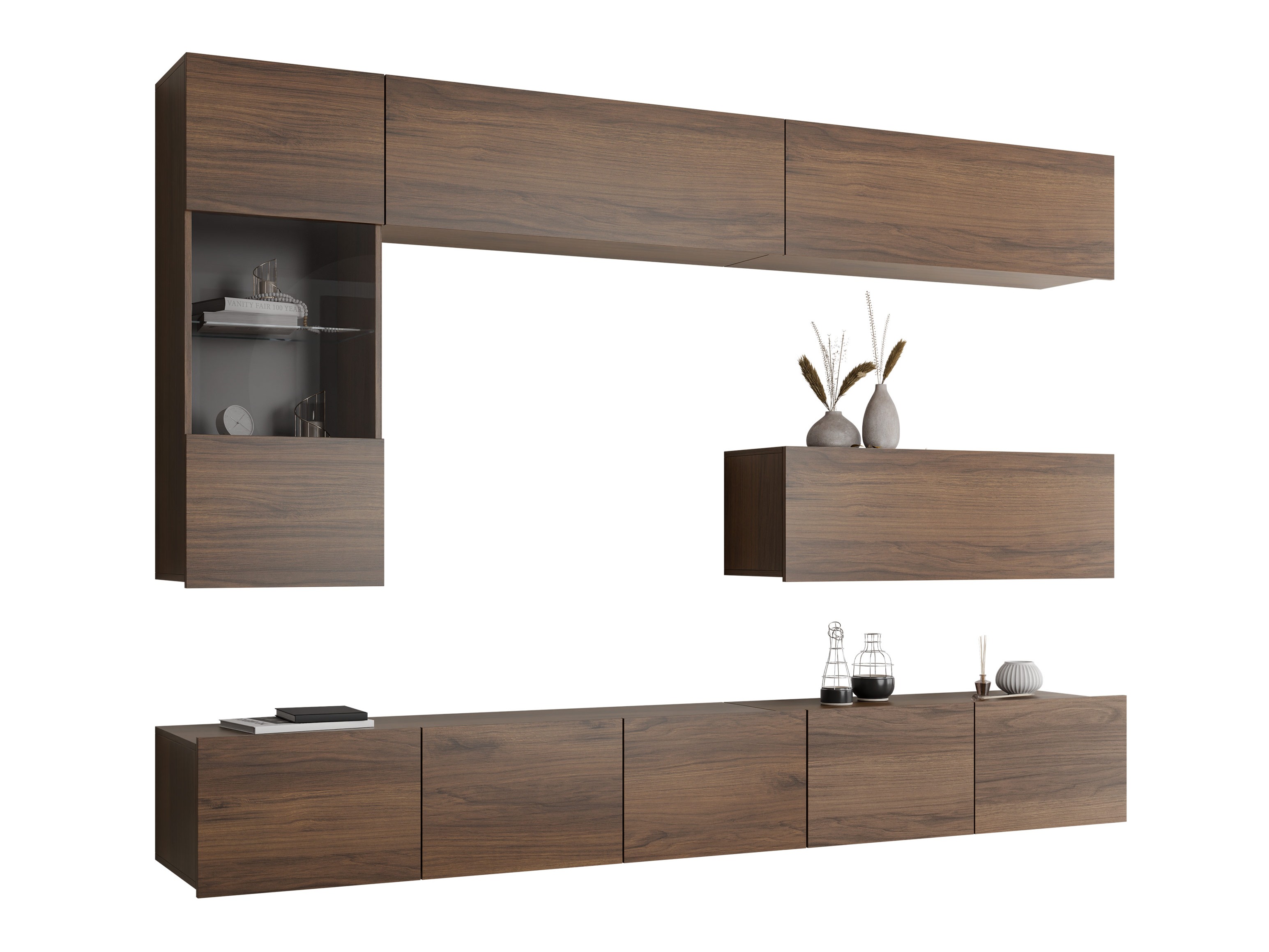 Living room set Remus IV (Walnut)