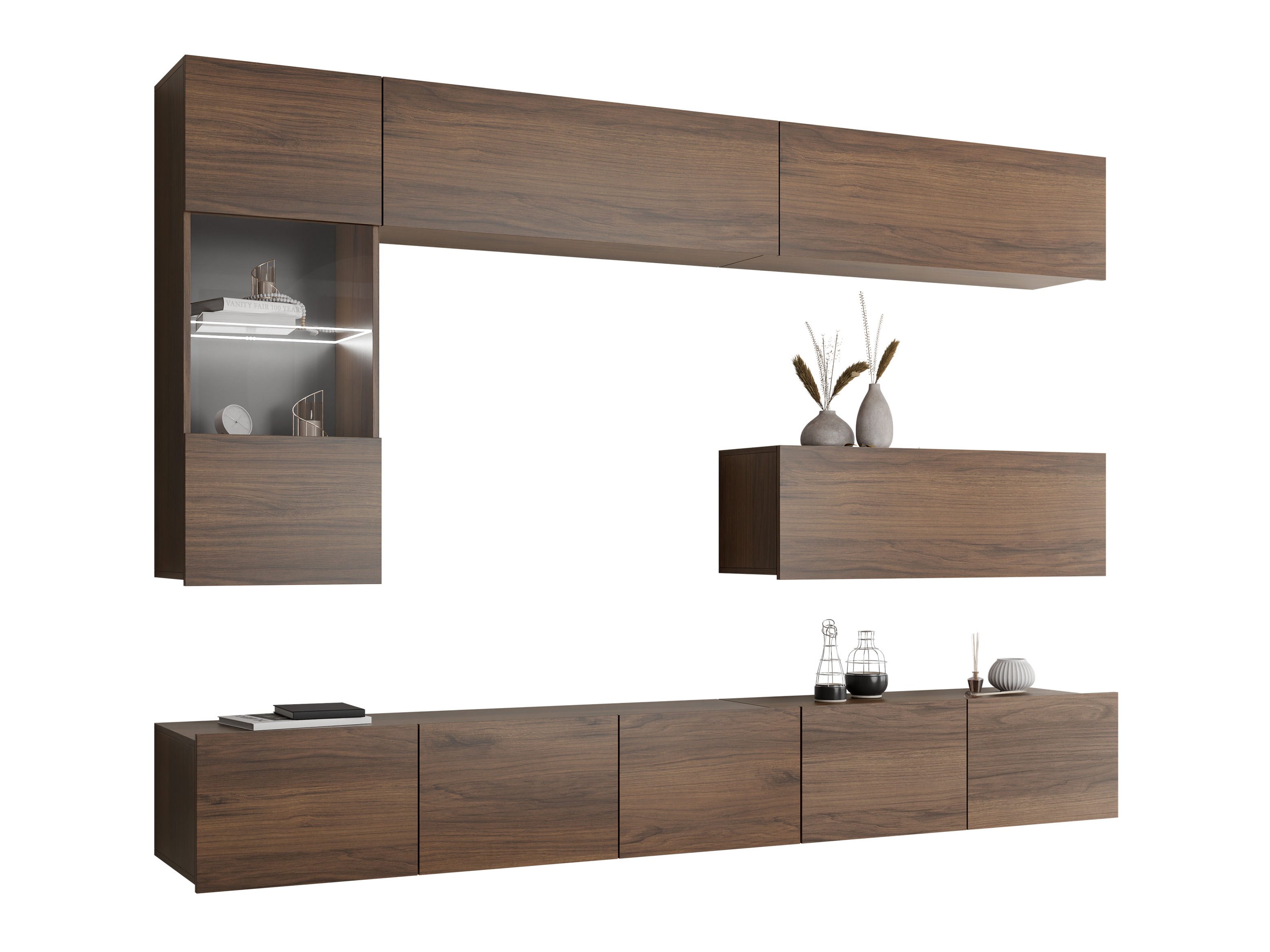 Living room set Remus IV (Walnut)