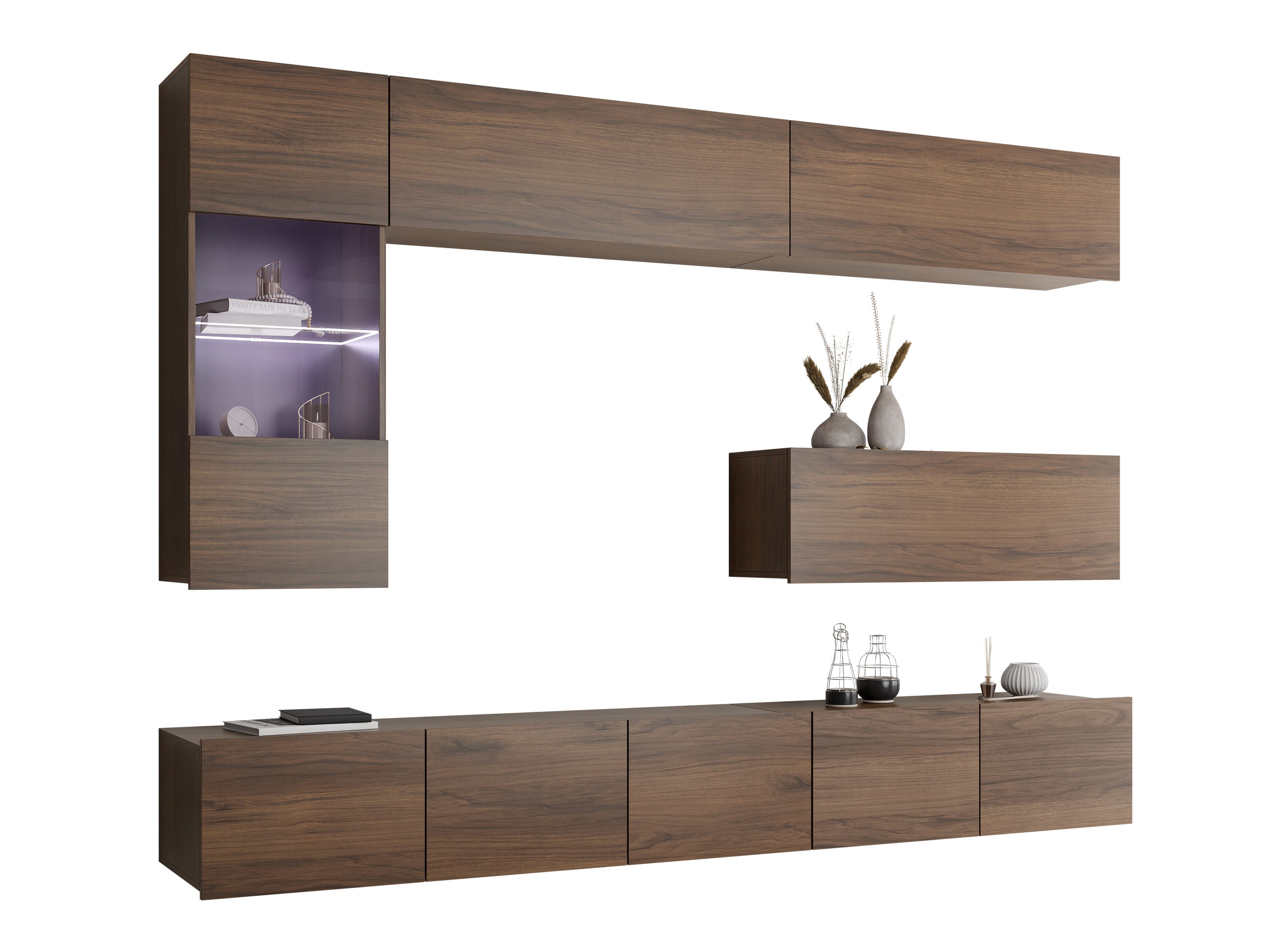 Living room set Remus IV (Walnut)