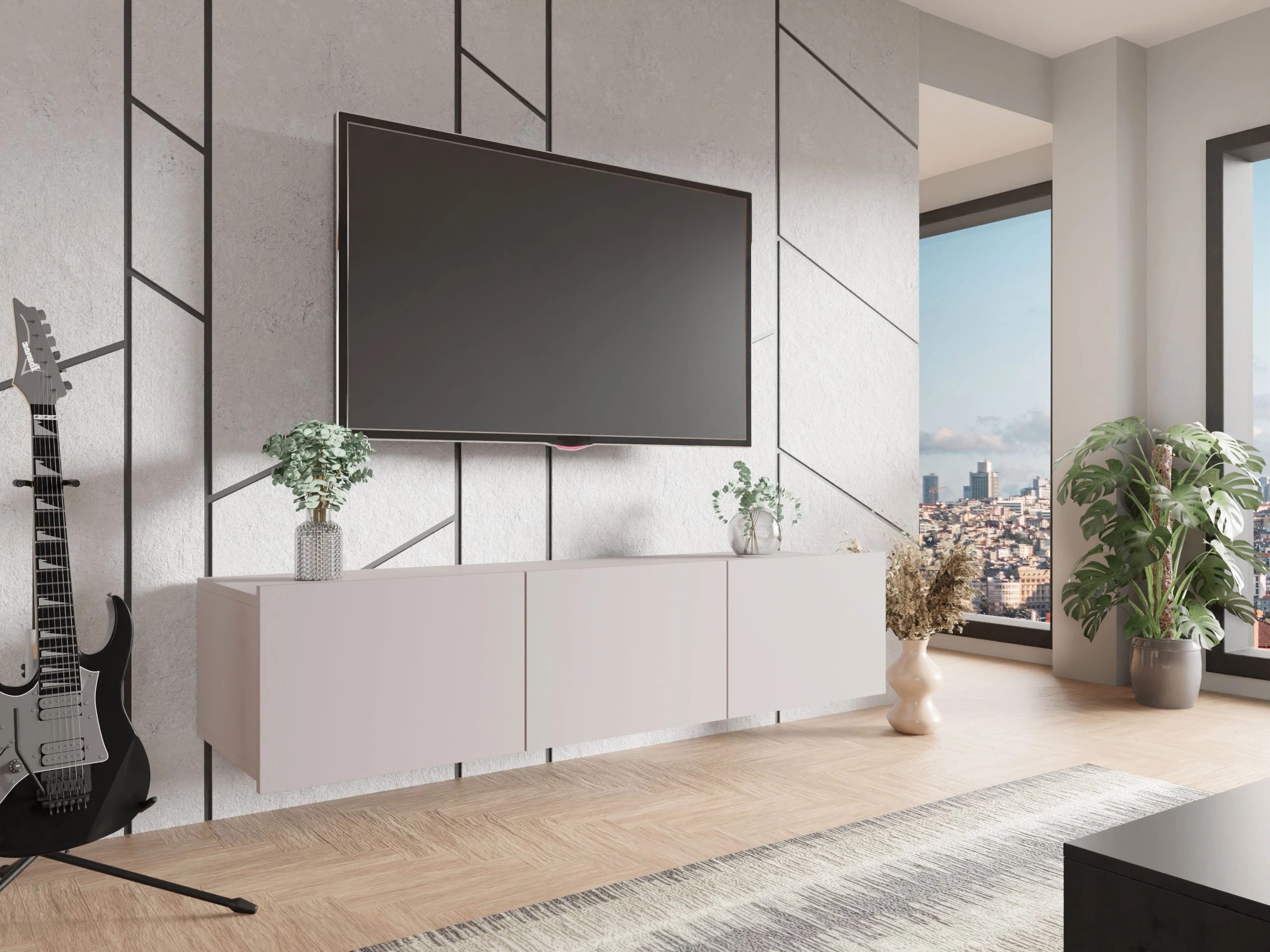 TV stand Remus (Cashmere)