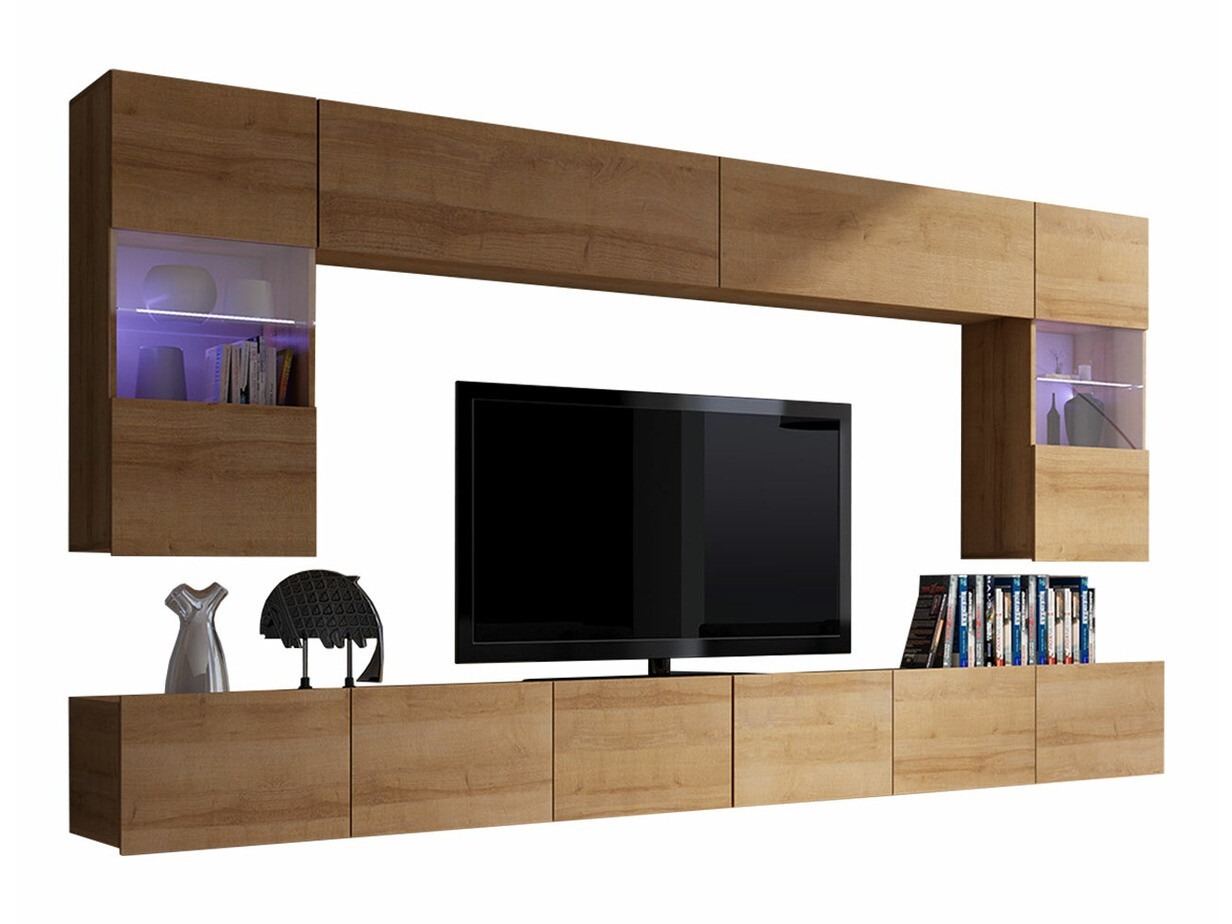 Living room set Remus I (Golden oak)