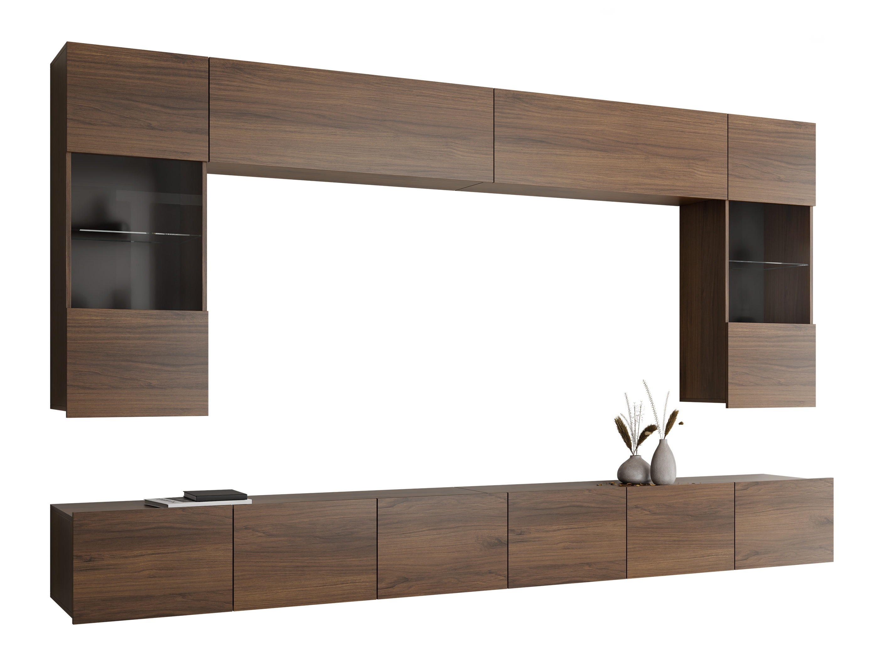 Living room set Remus I (Walnut)