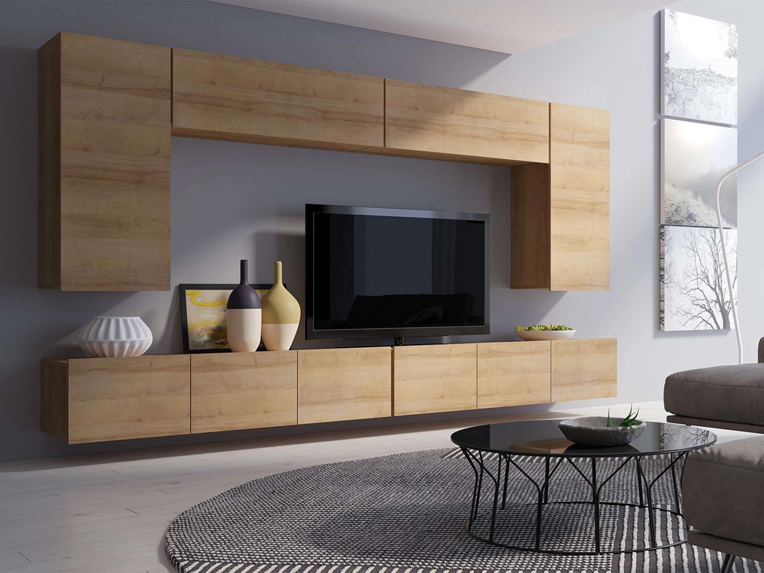 Living room set Remus XIII (Golden oak)