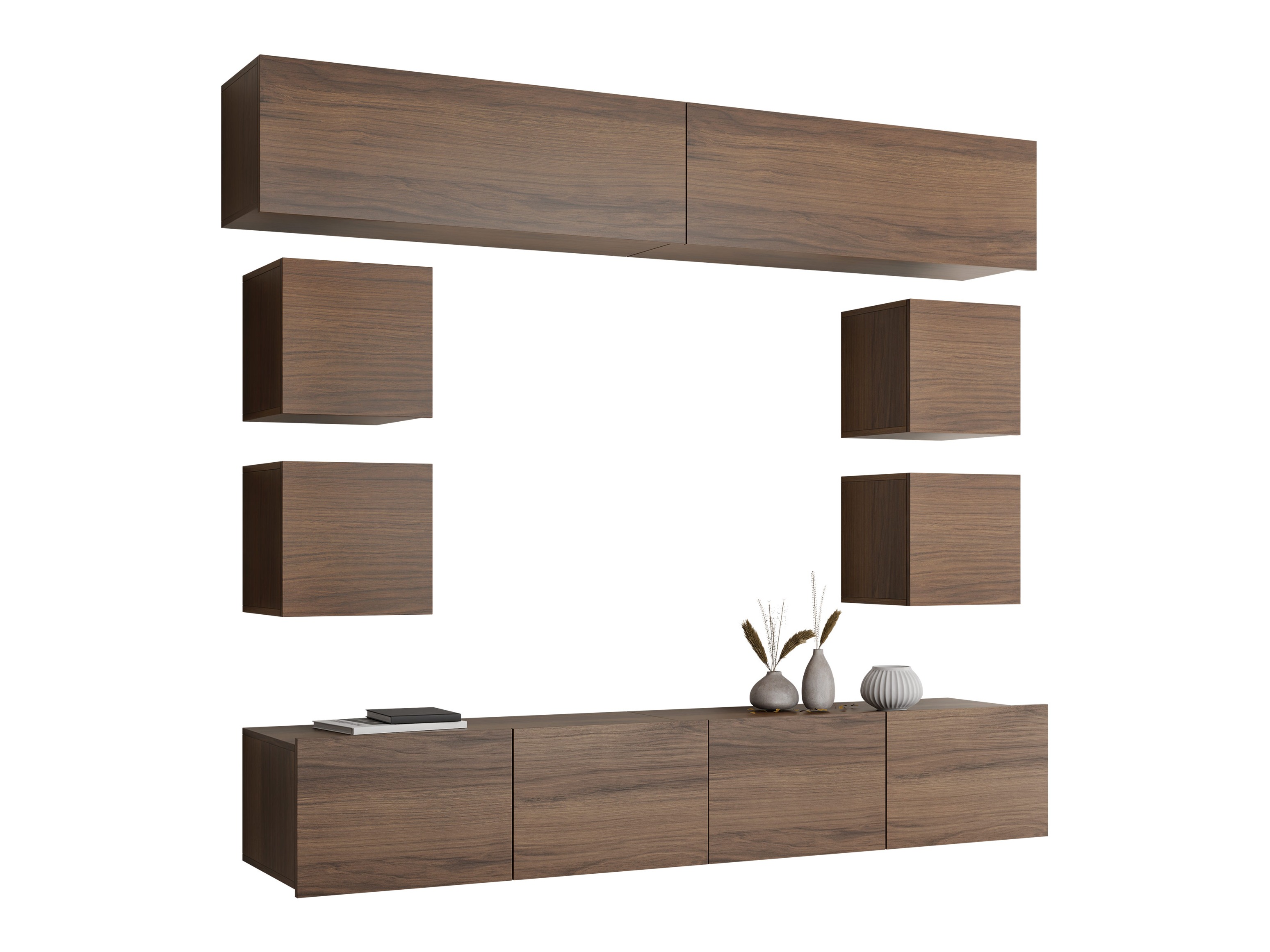 Living room set Remus XVI (Walnut)