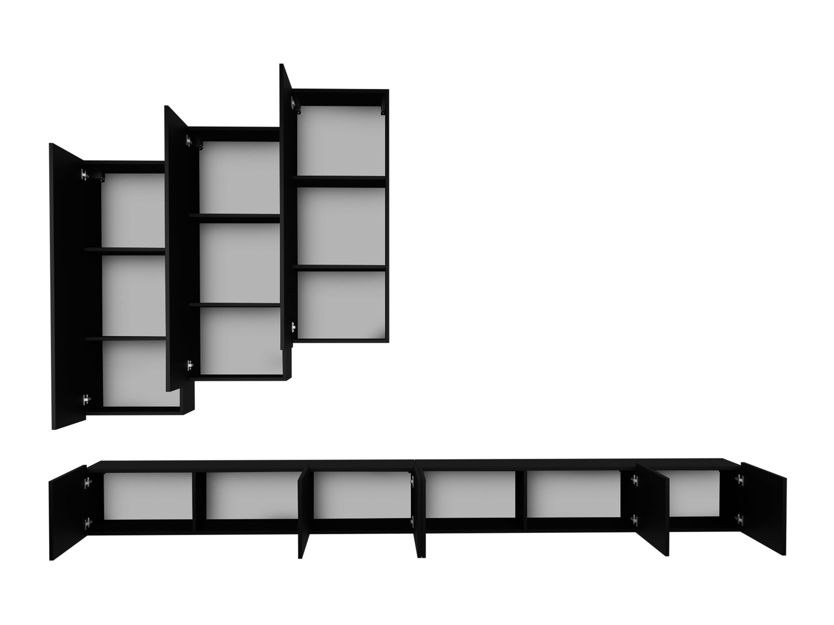 Living room set Remus XX (Black)