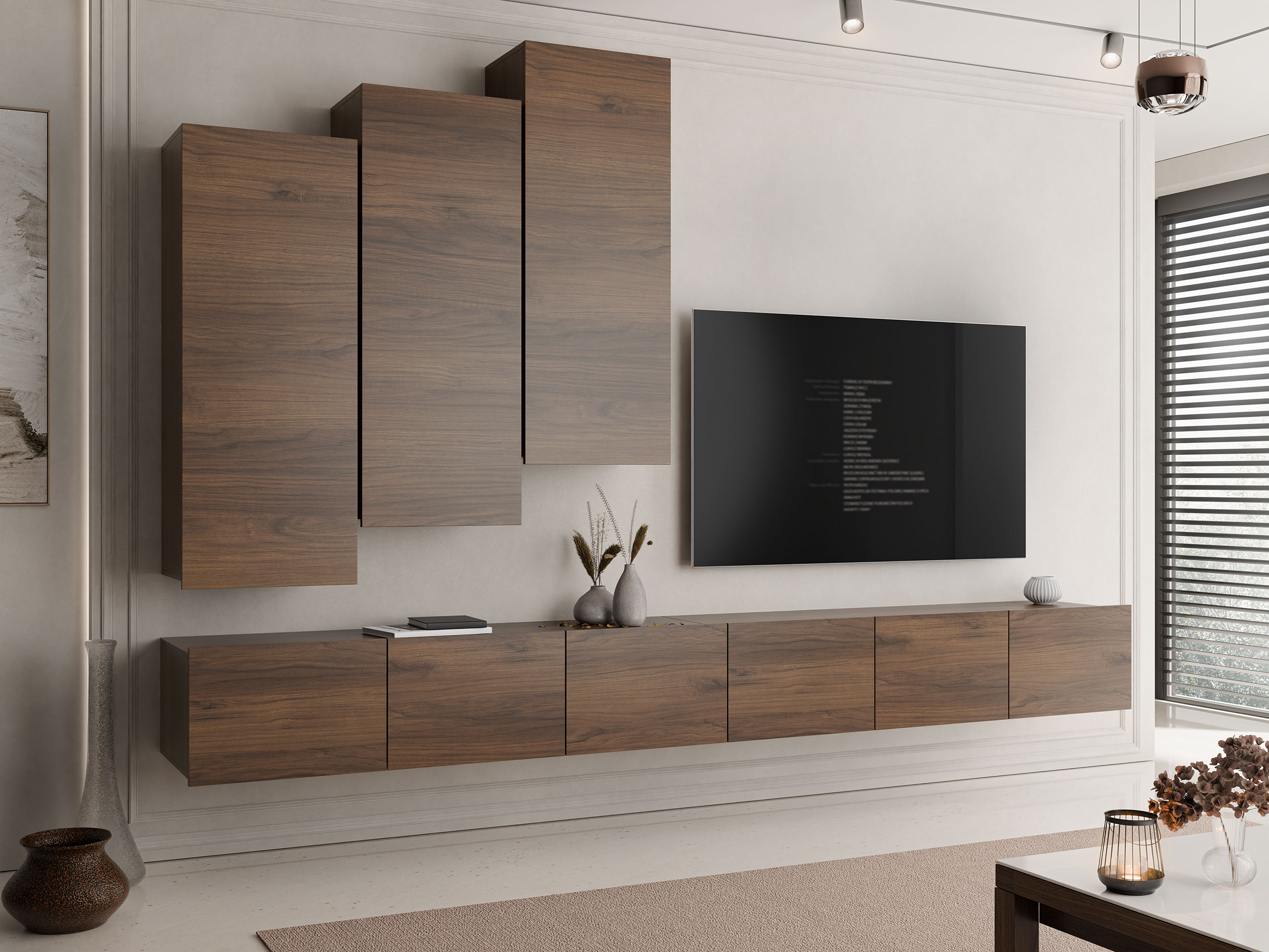 Living room set Remus XX (Walnut)