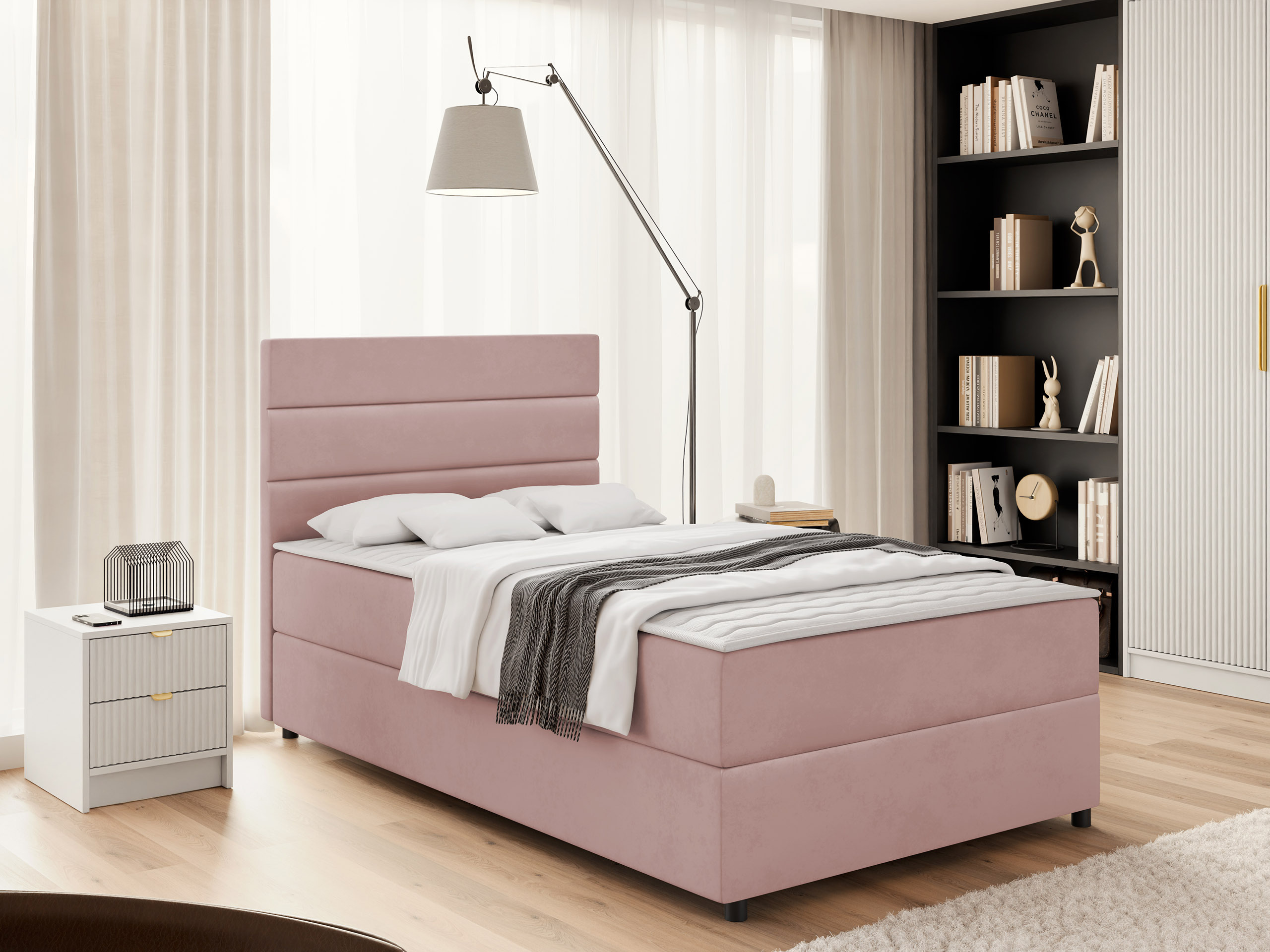 Continental bed Delphio (Manila 09)