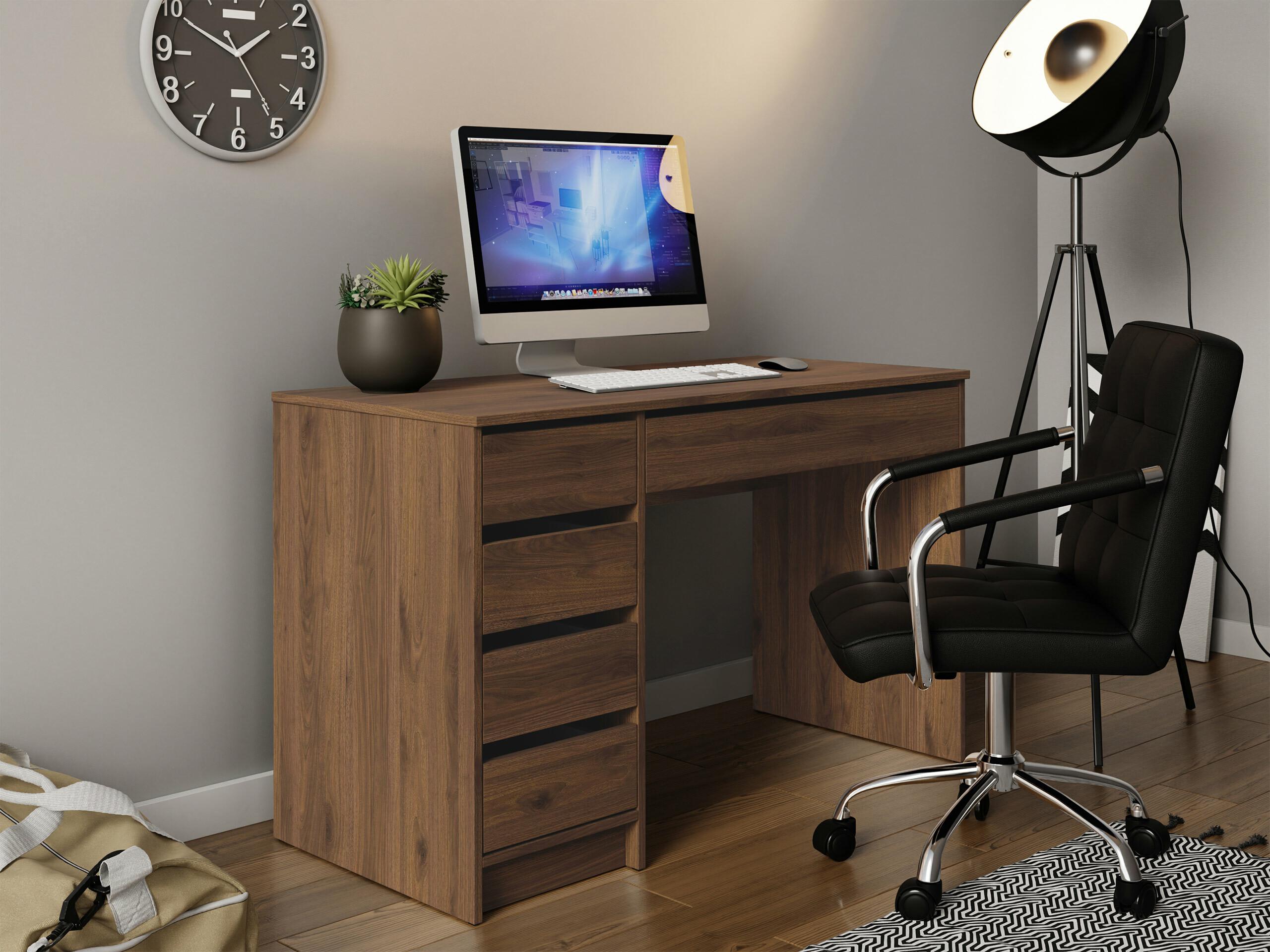Desk Comfivo Terros I (Walnut)