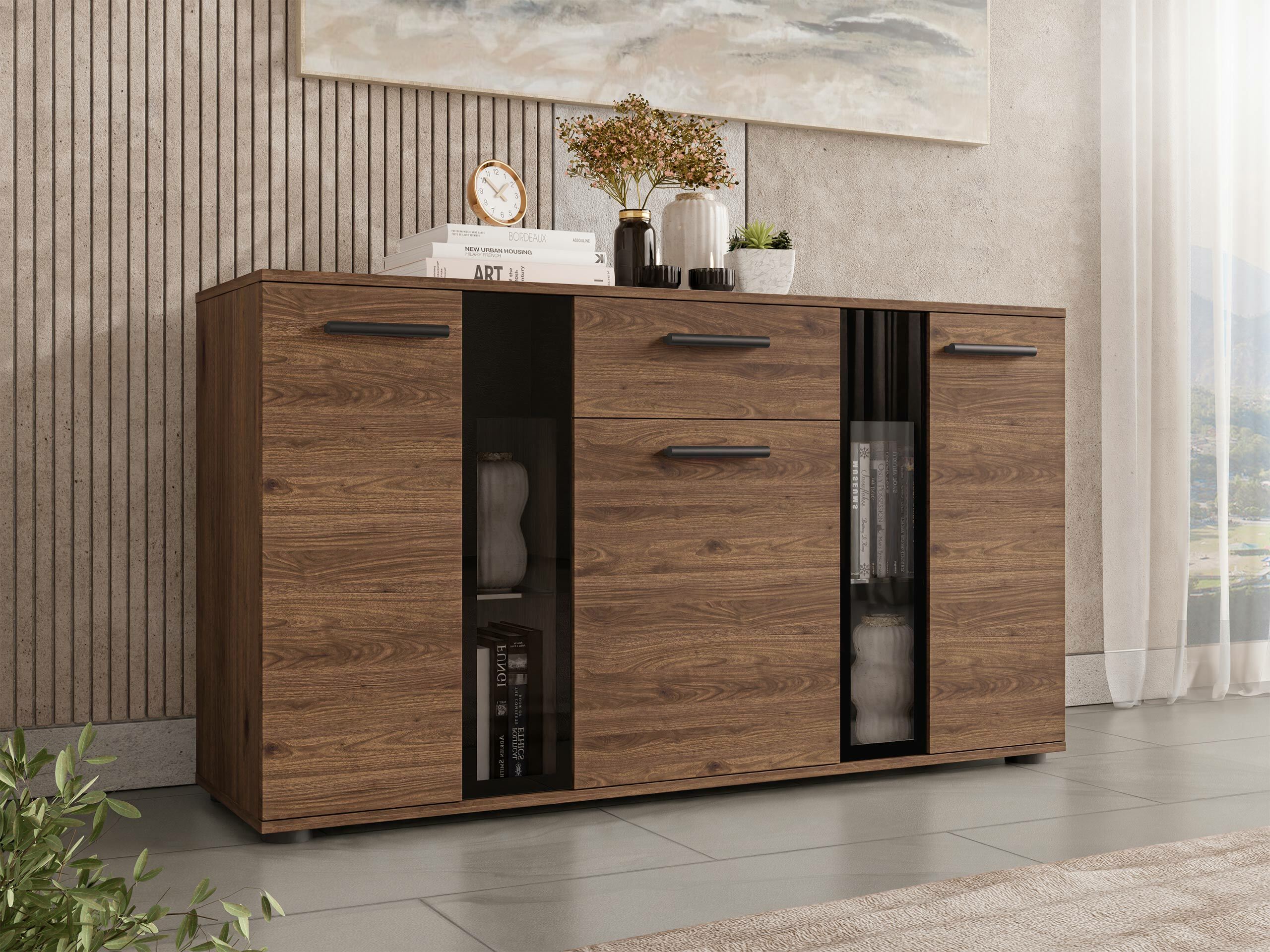 Chest of drawers Genio (Walnut)