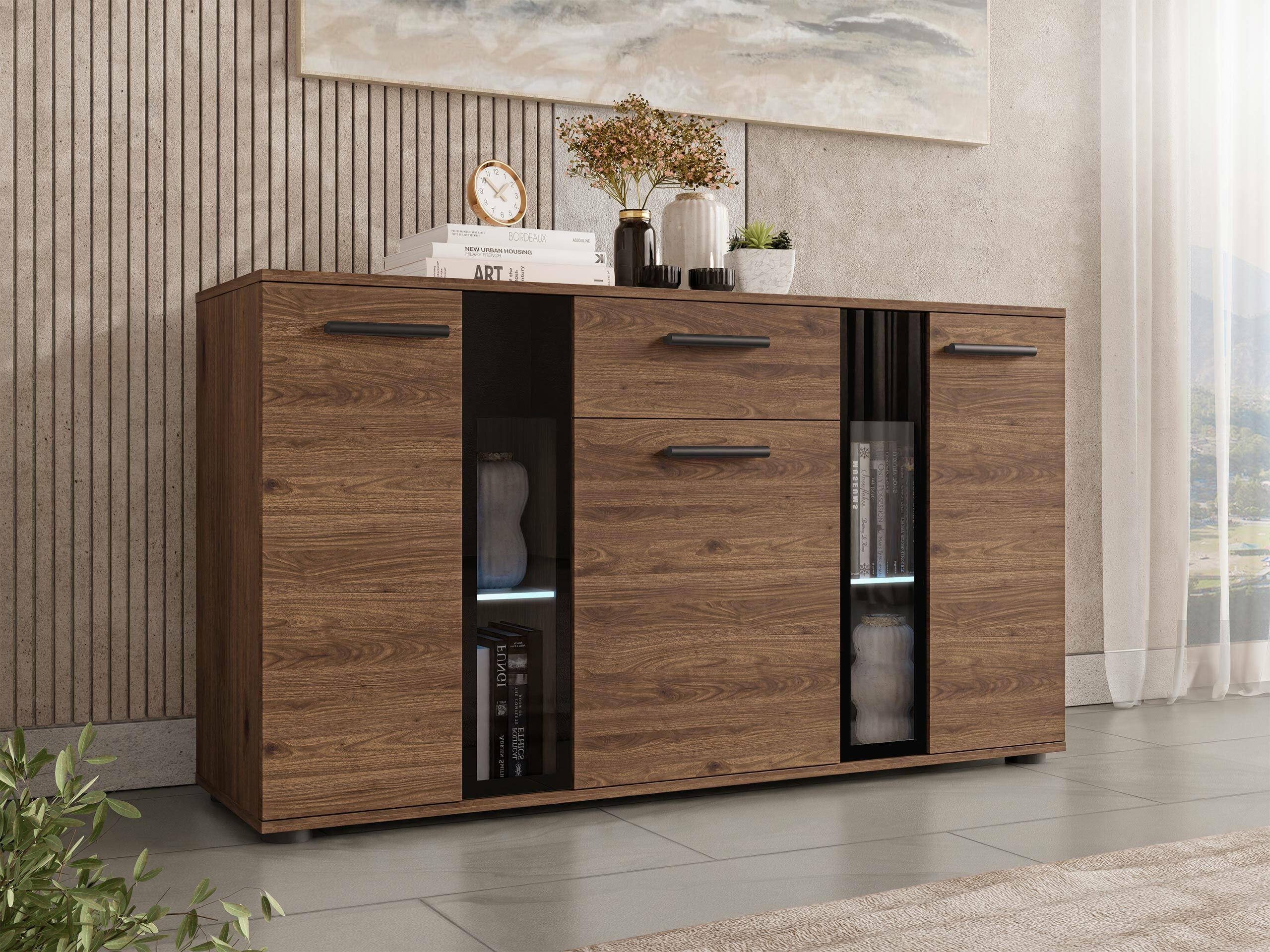 Chest of drawers Genio (Walnut)