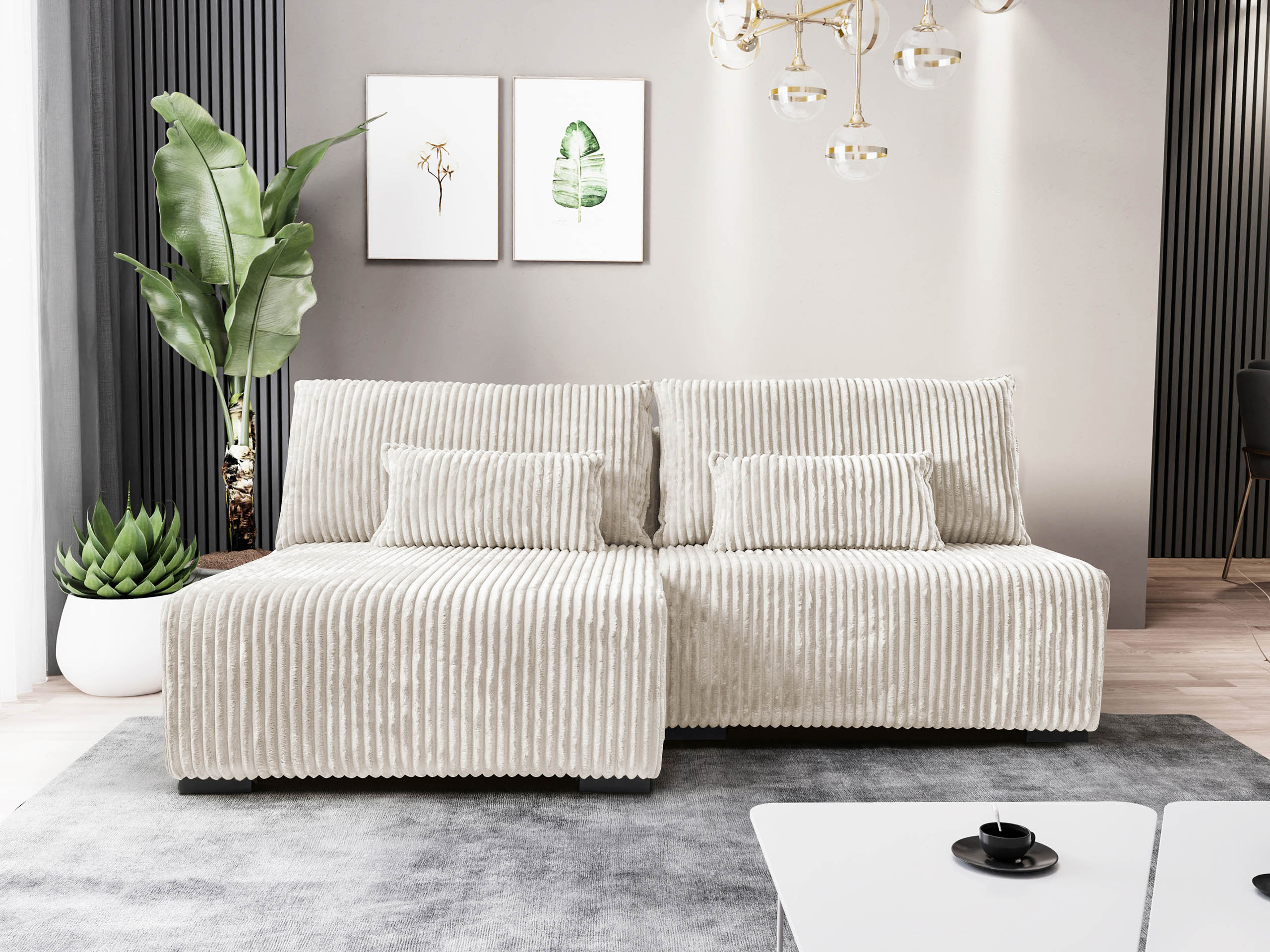 Corner sofa TrendyNest Fenestal (Tilia 01)
