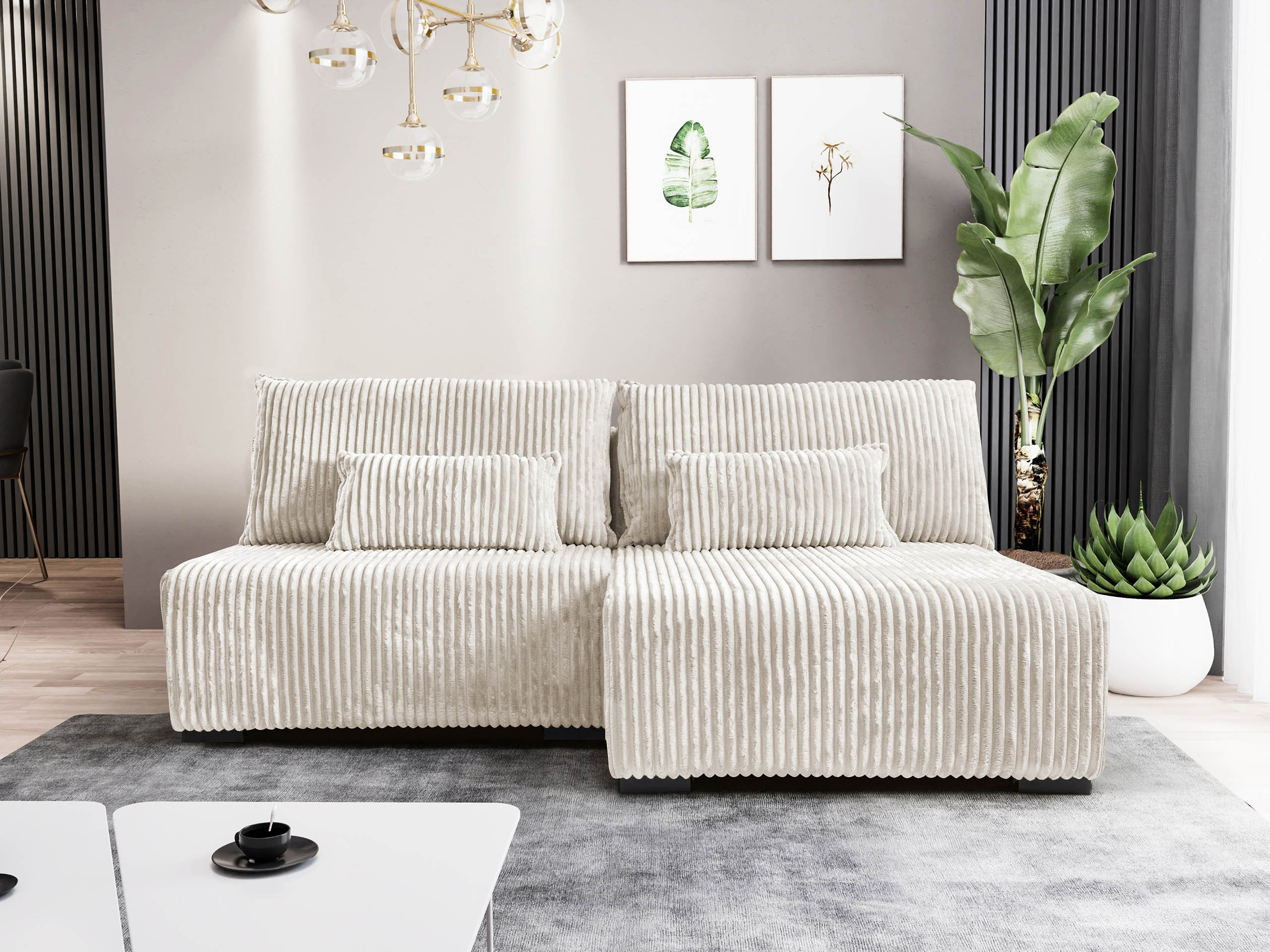 Corner sofa TrendyNest Fenestal (Tilia 01)