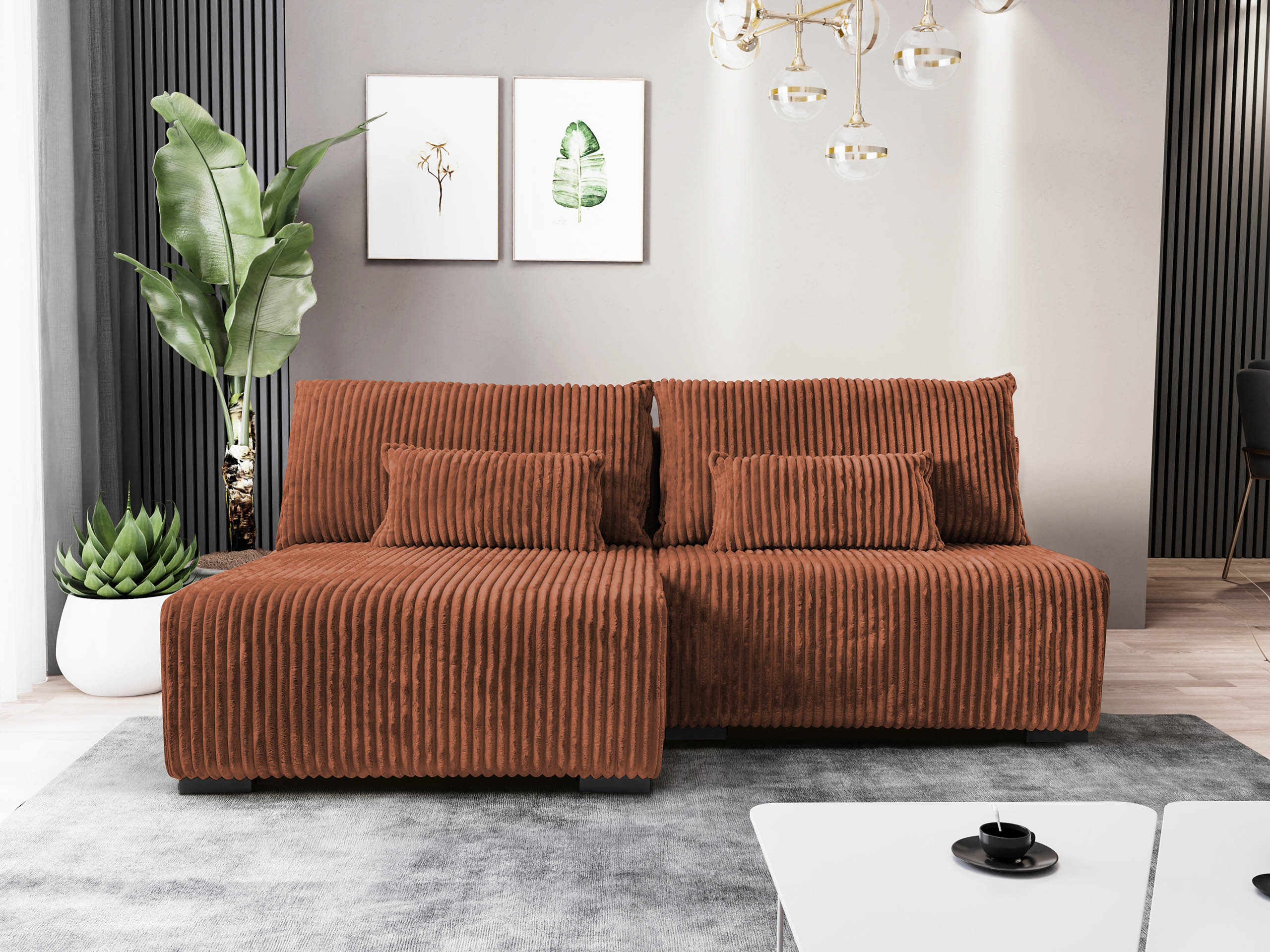 Corner sofa TrendyNest Fenestal (Tilia 52)