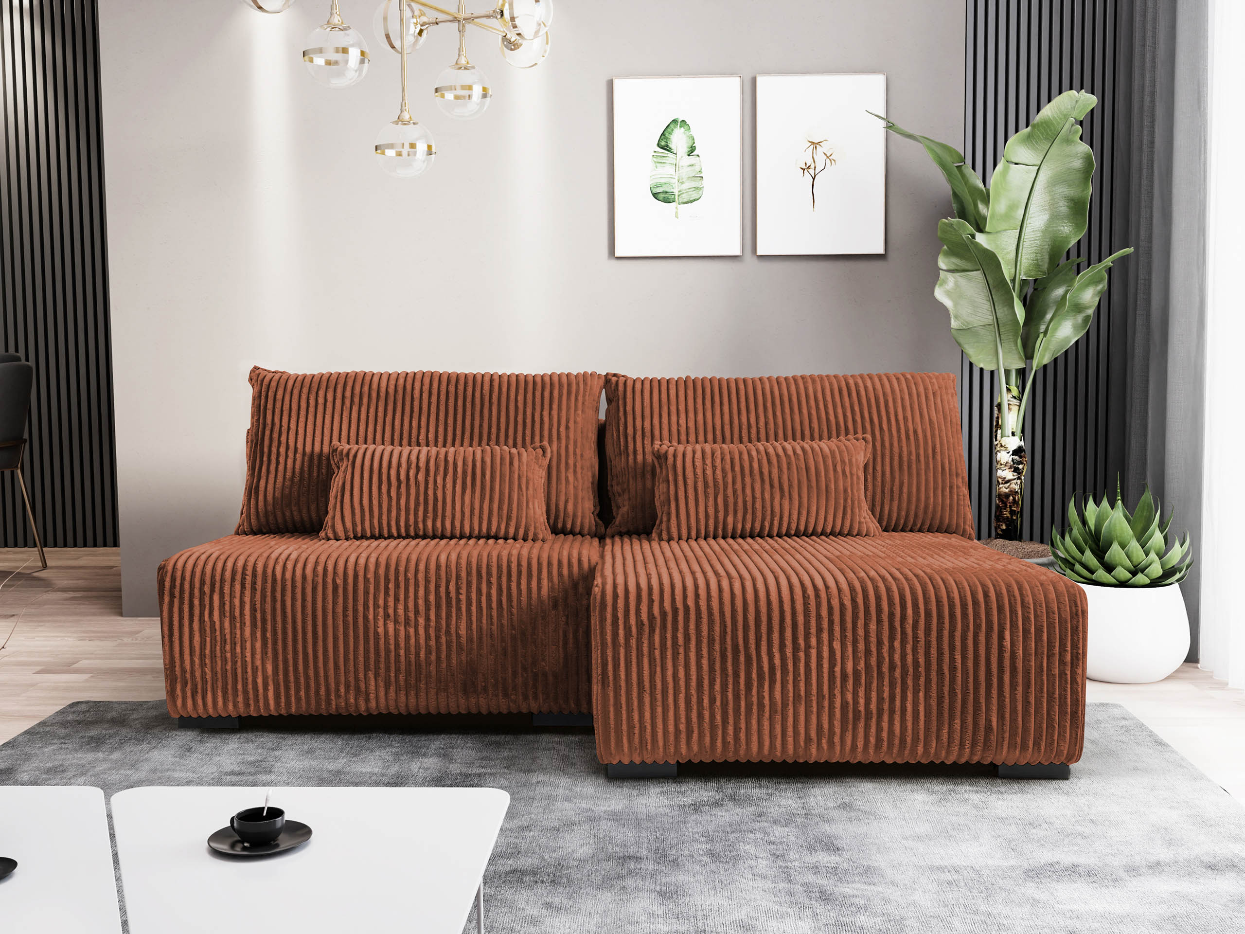 Corner sofa TrendyNest Fenestal (Tilia 52)