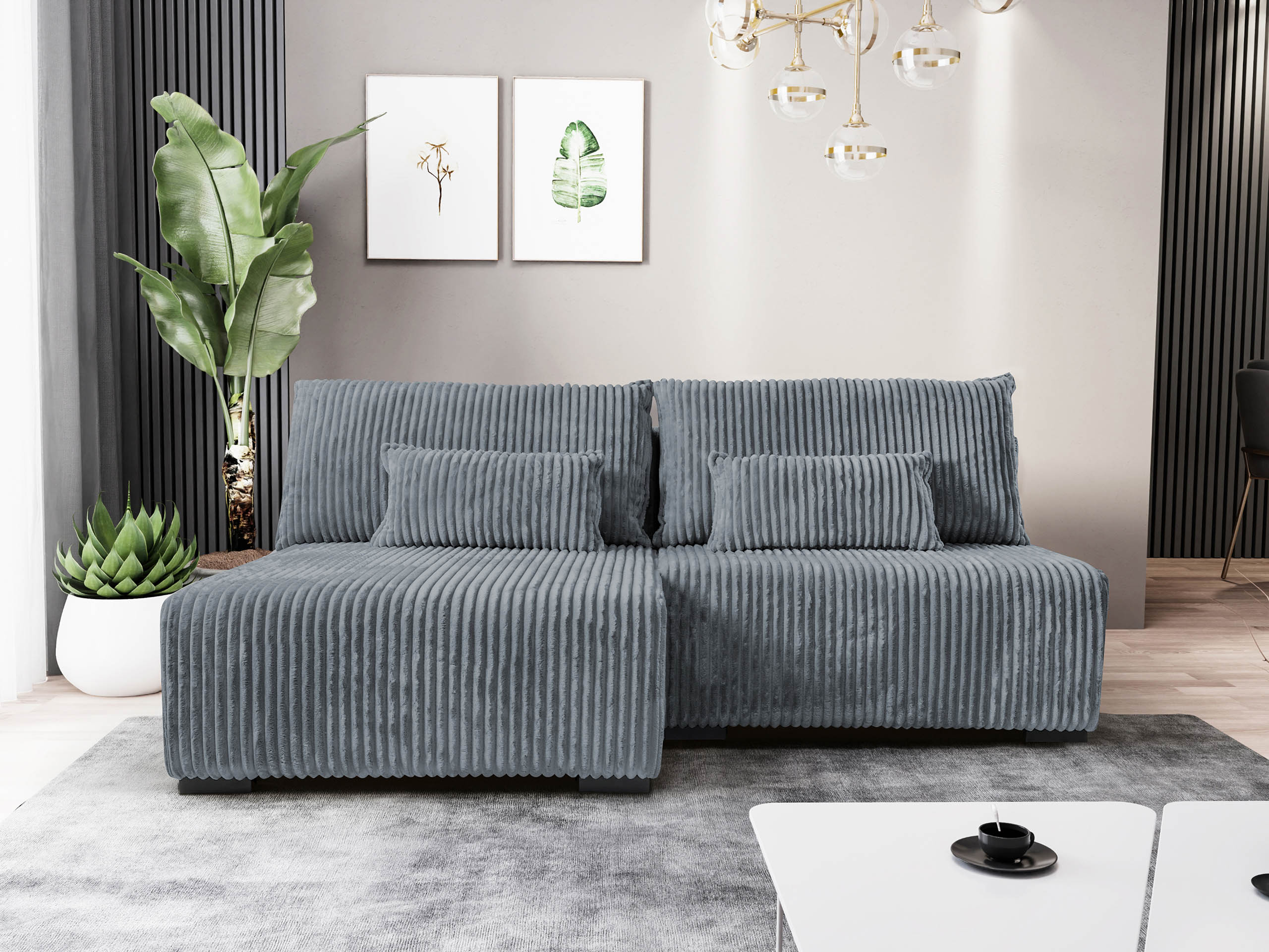 Corner sofa TrendyNest Fenestal (Tilia 85)