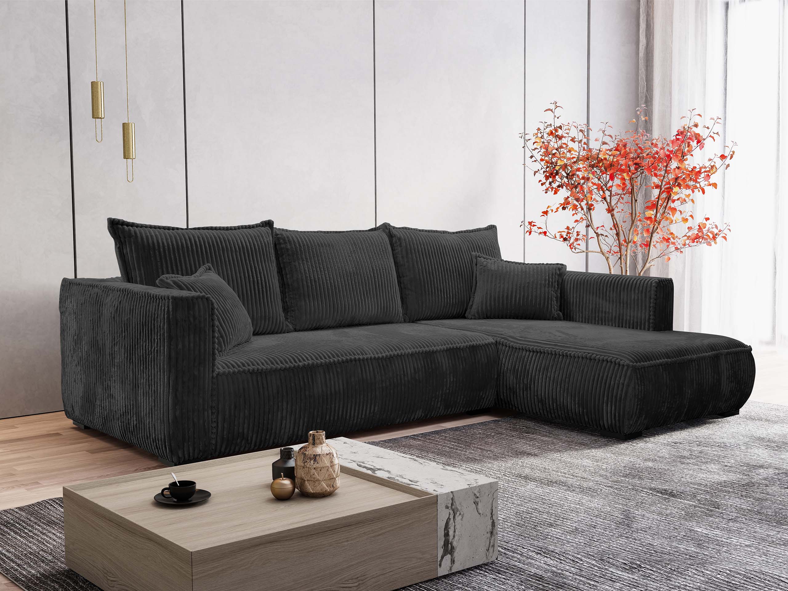 Corner sofa TrendyNest Circas (Tilia 100)
