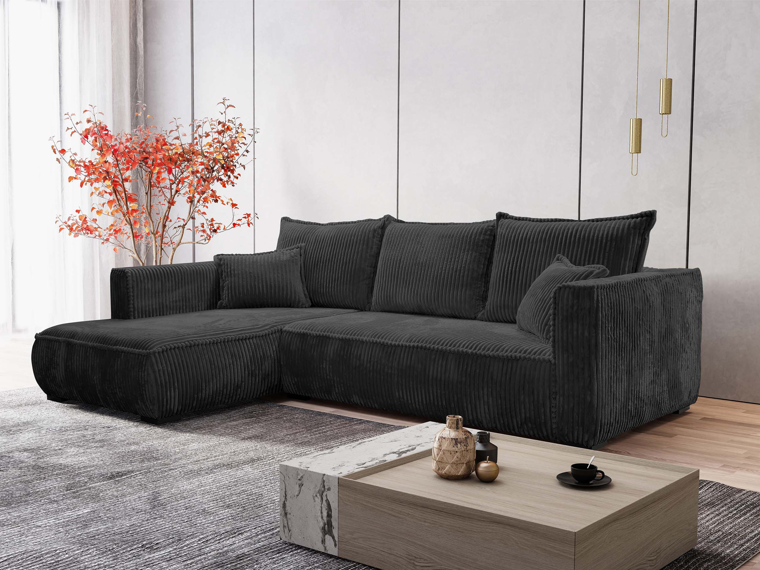 Corner sofa TrendyNest Circas (Tilia 100)