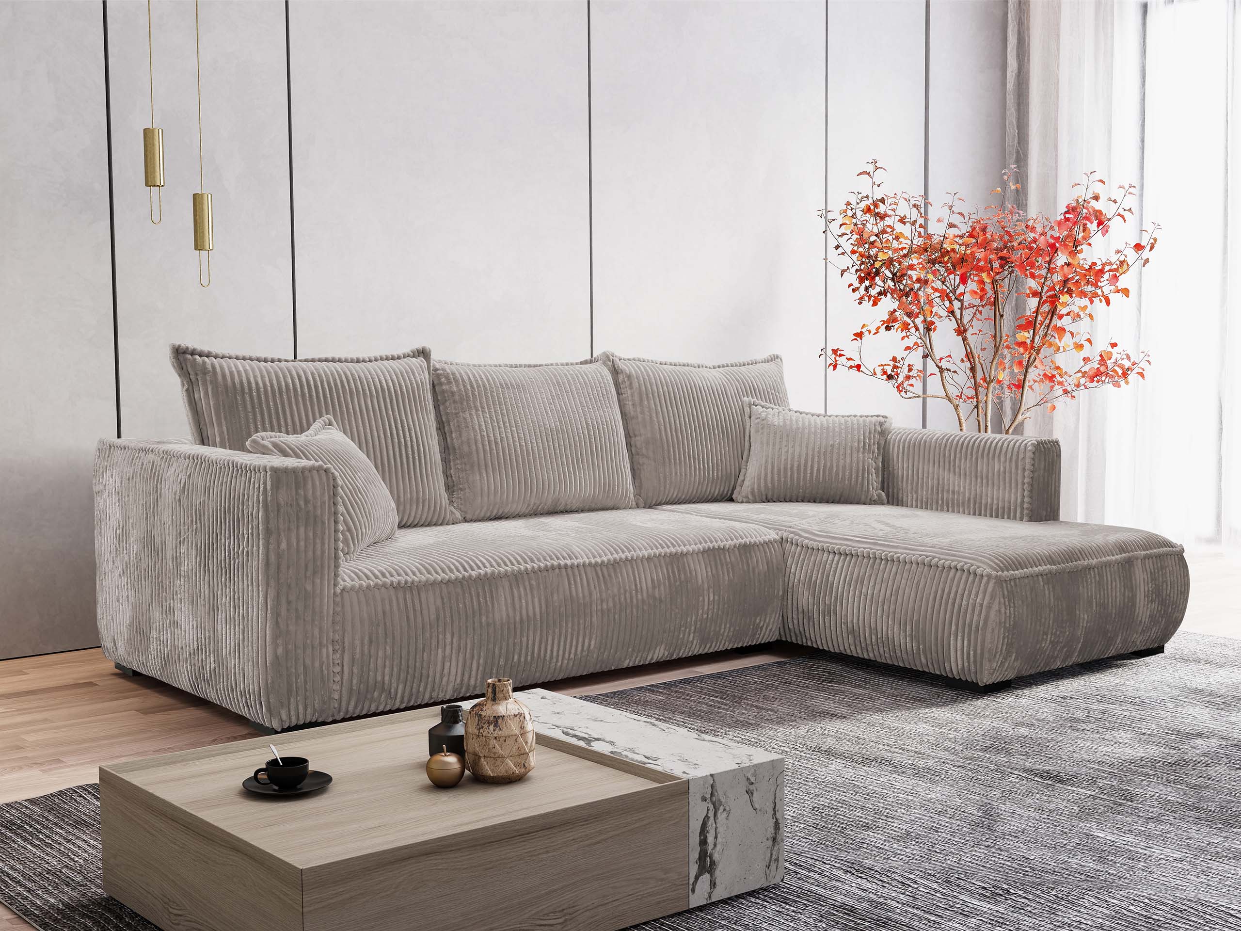 Corner sofa TrendyNest Circas (Tilia 11)