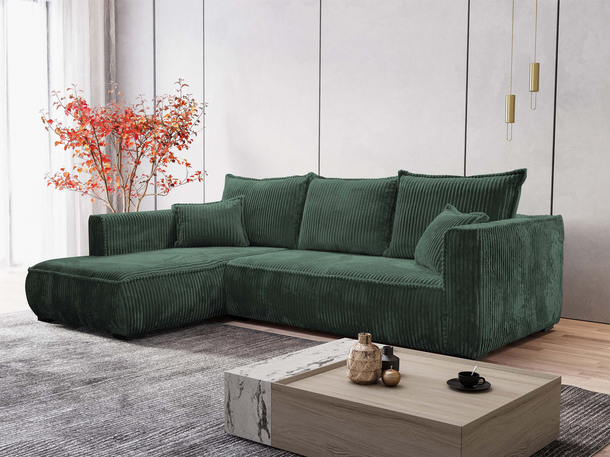 Corner sofa TrendyNest Circas (Tilia 39)