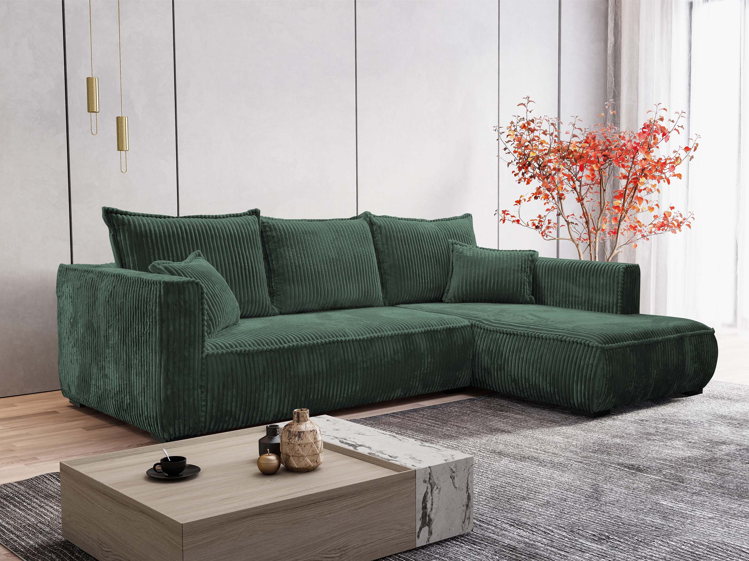 Corner sofa TrendyNest Circas (Tilia 39)