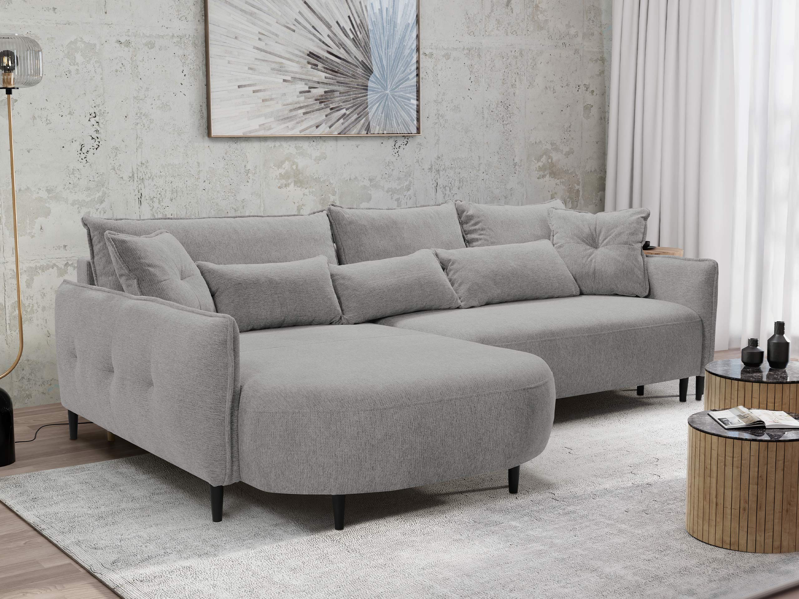 Corner sofa TrendyNest 126 (Glow 05)
