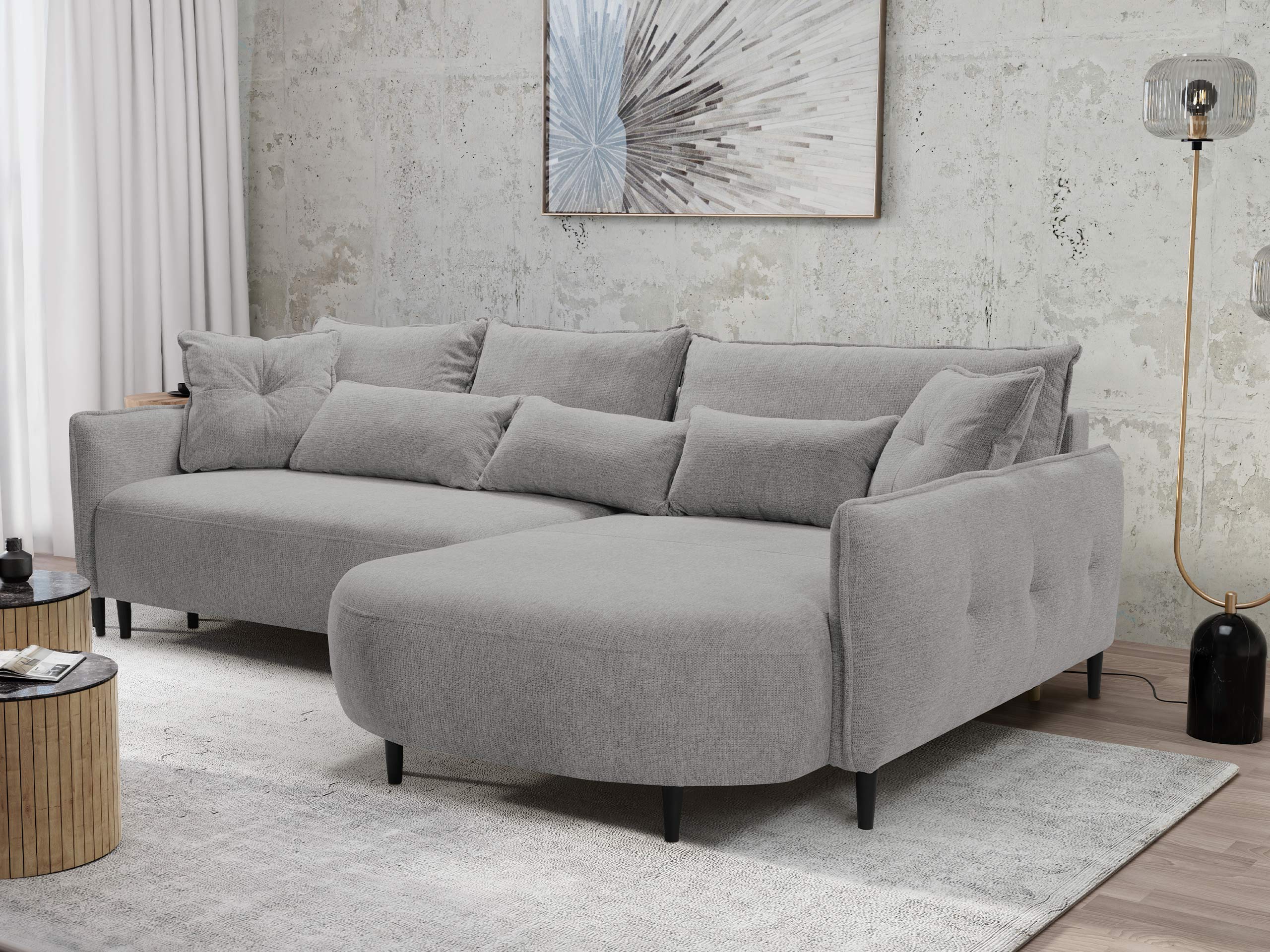 Corner sofa TrendyNest Prunal (Glow 05)