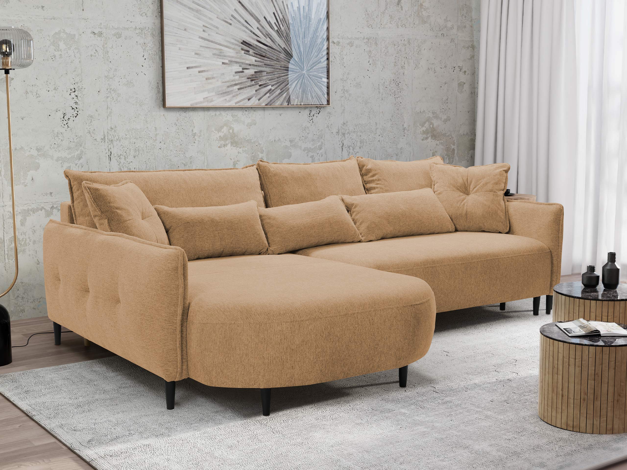 Corner sofa TrendyNest Prunal (Glow 07)