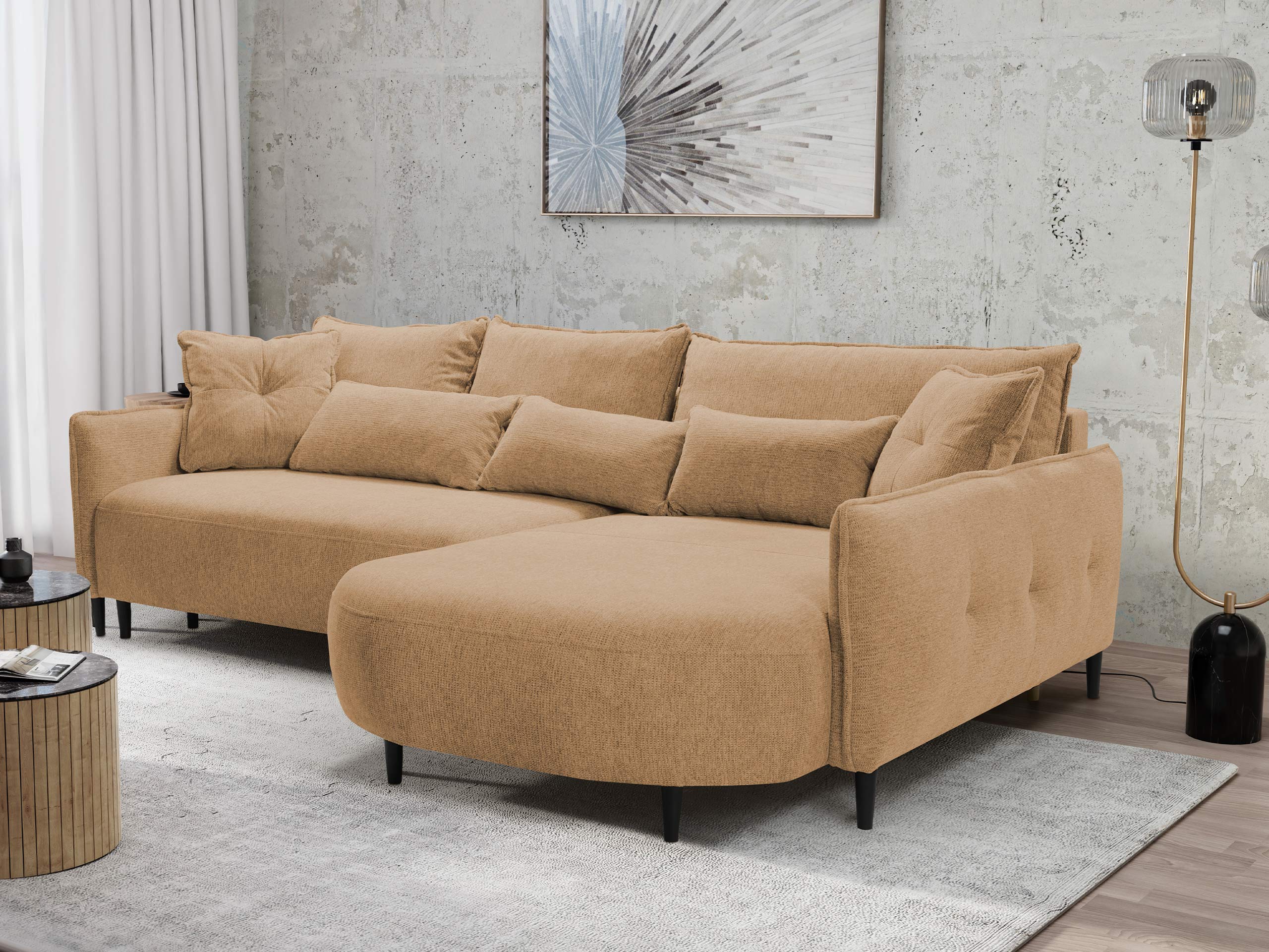 Corner sofa TrendyNest Prunal (Glow 07)