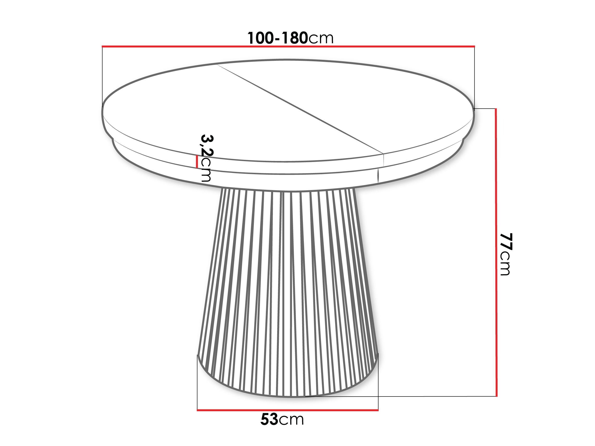 Table Stanton 150 (Artisan oak)