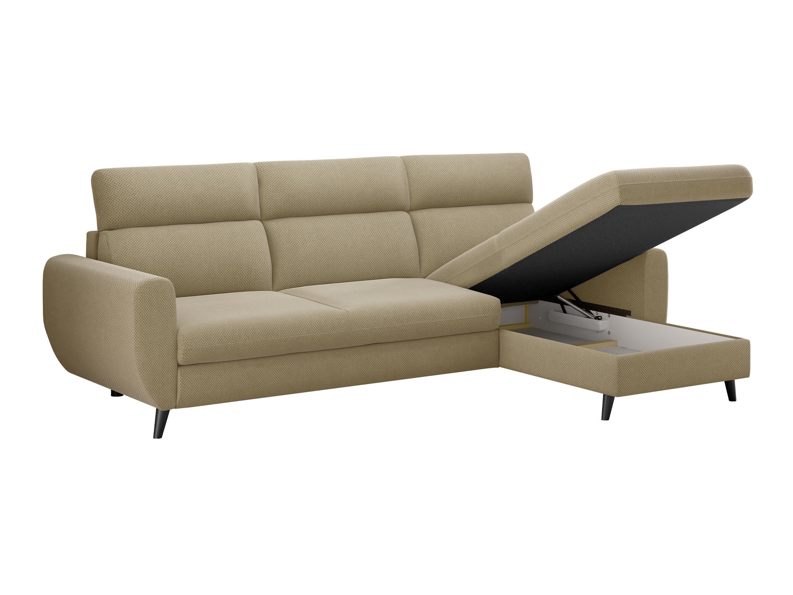 Corner sofa Temple 132 (Cruz 35)