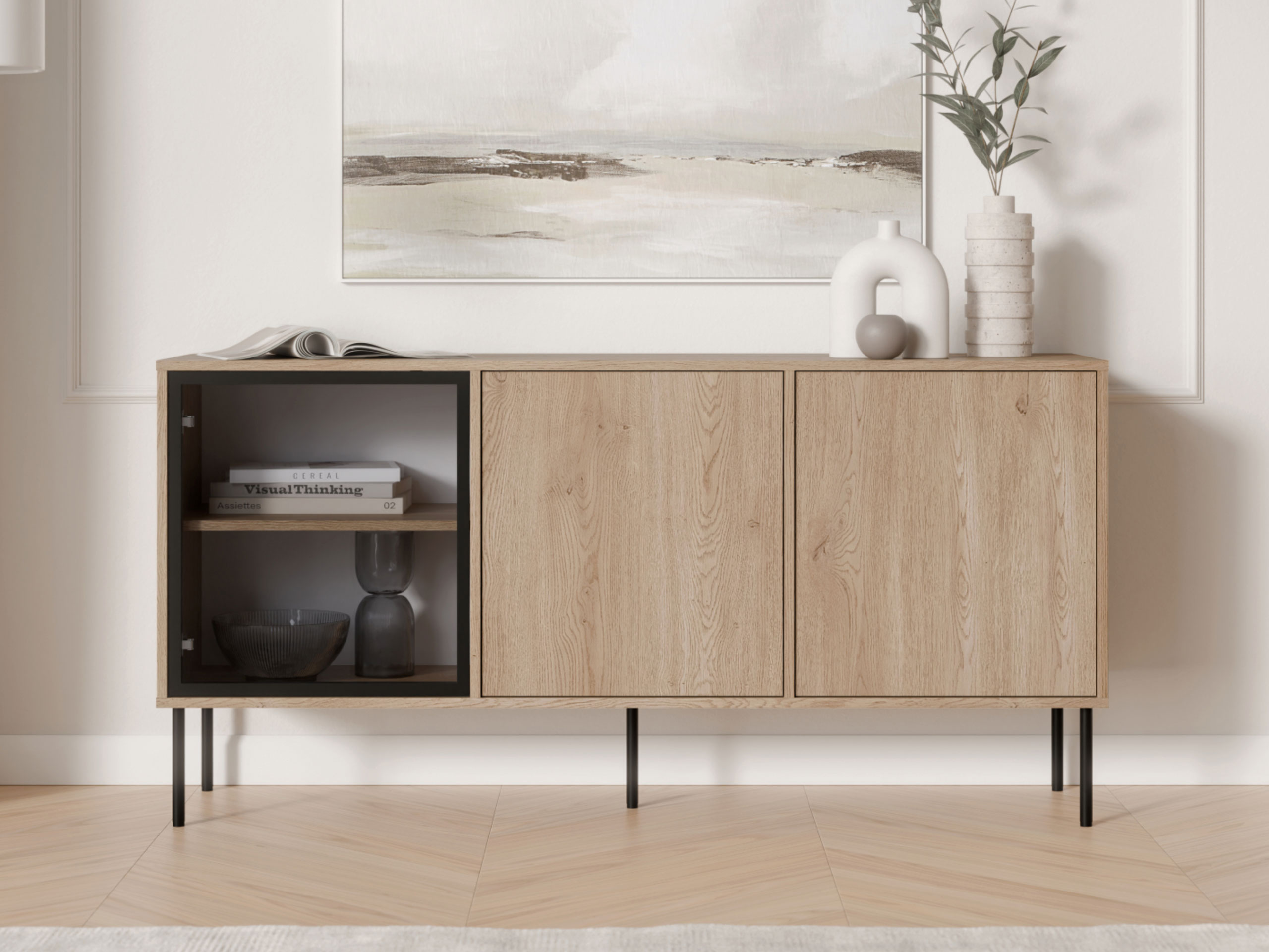 Sideboard Merevai 101 (Oak)