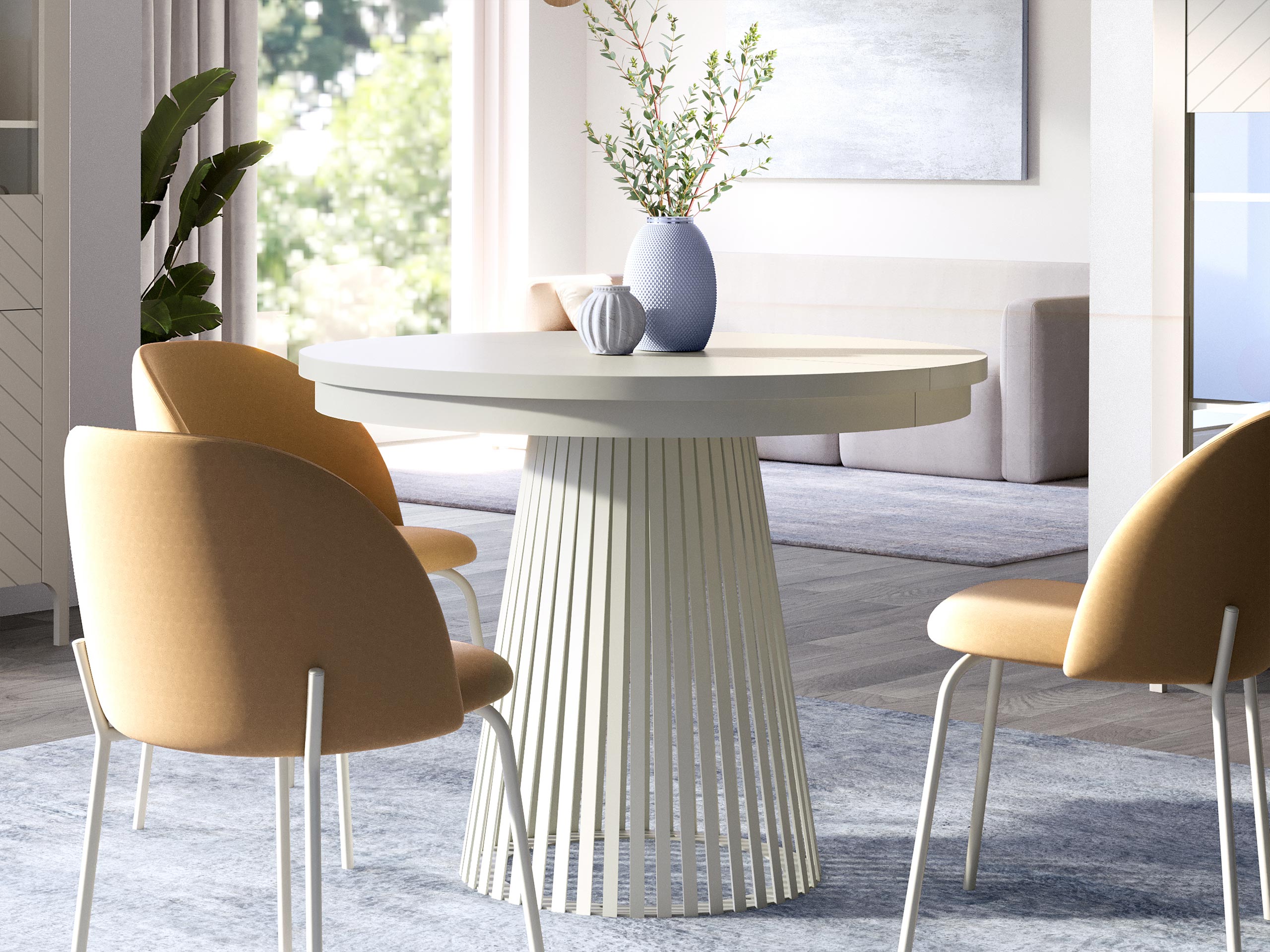 Table Stanton 152 (Cashmere)