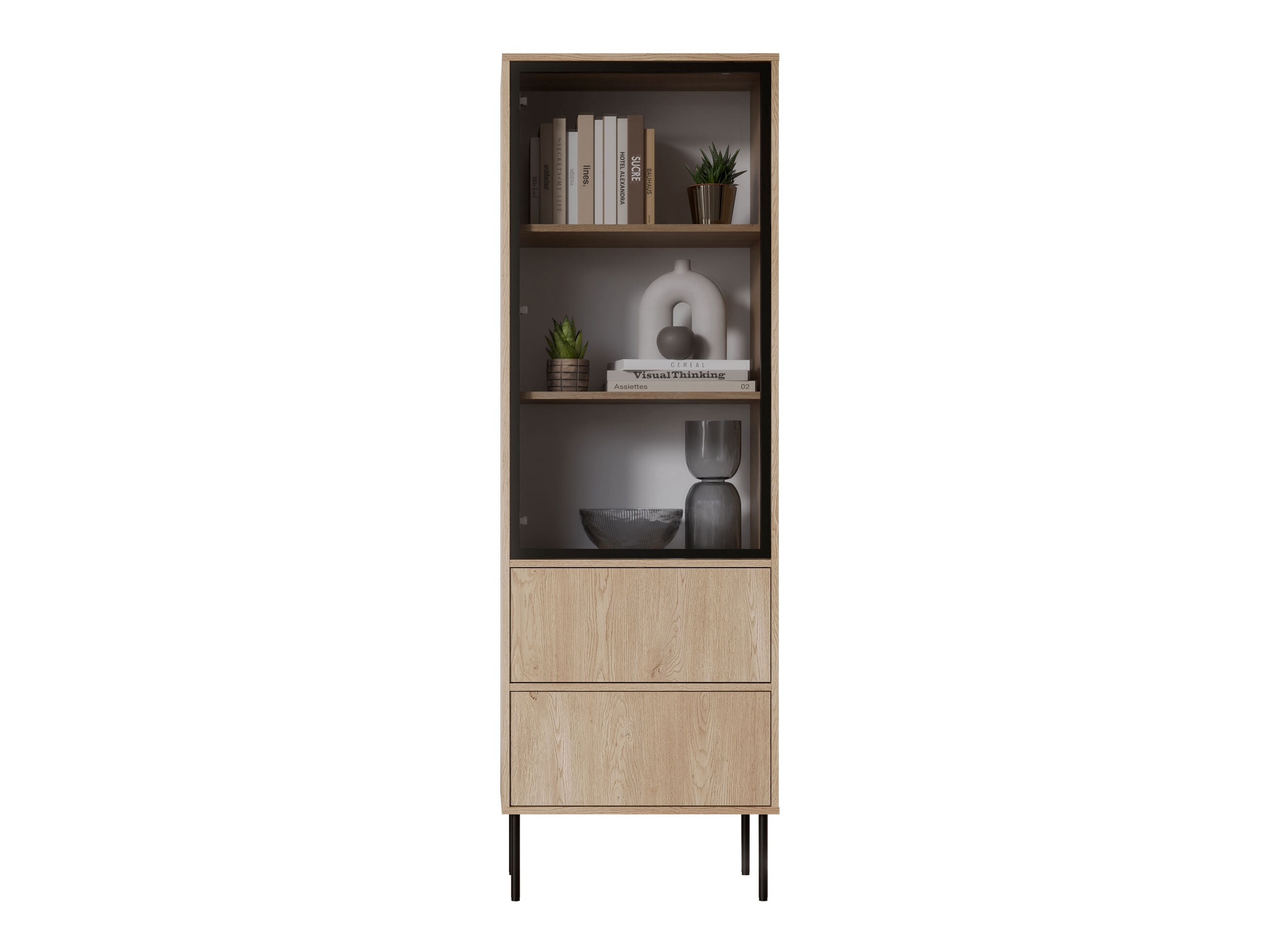 Bookcase Merevai 105 (Oak)