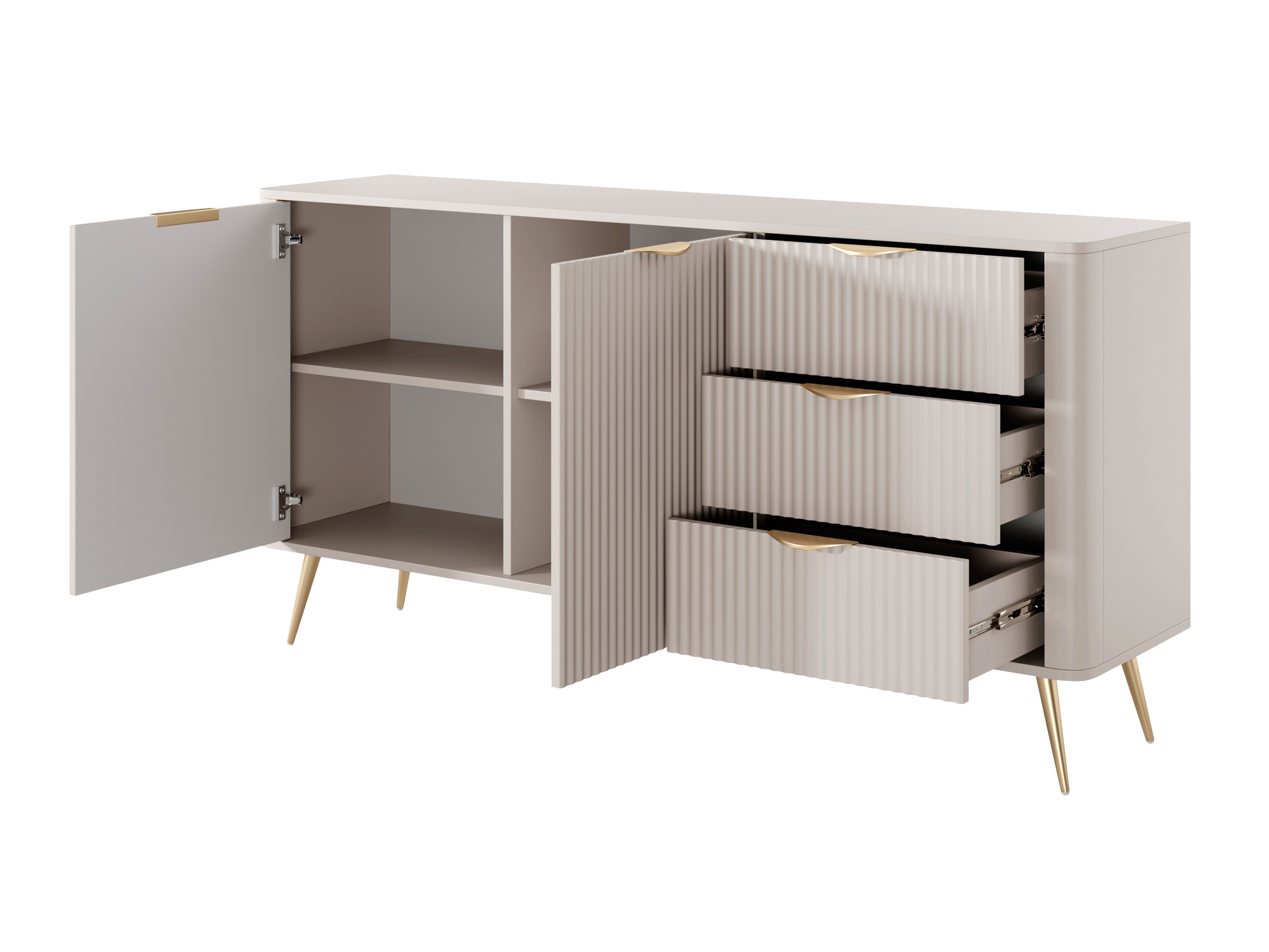 Chest of drawers Lectum I (Graphite)