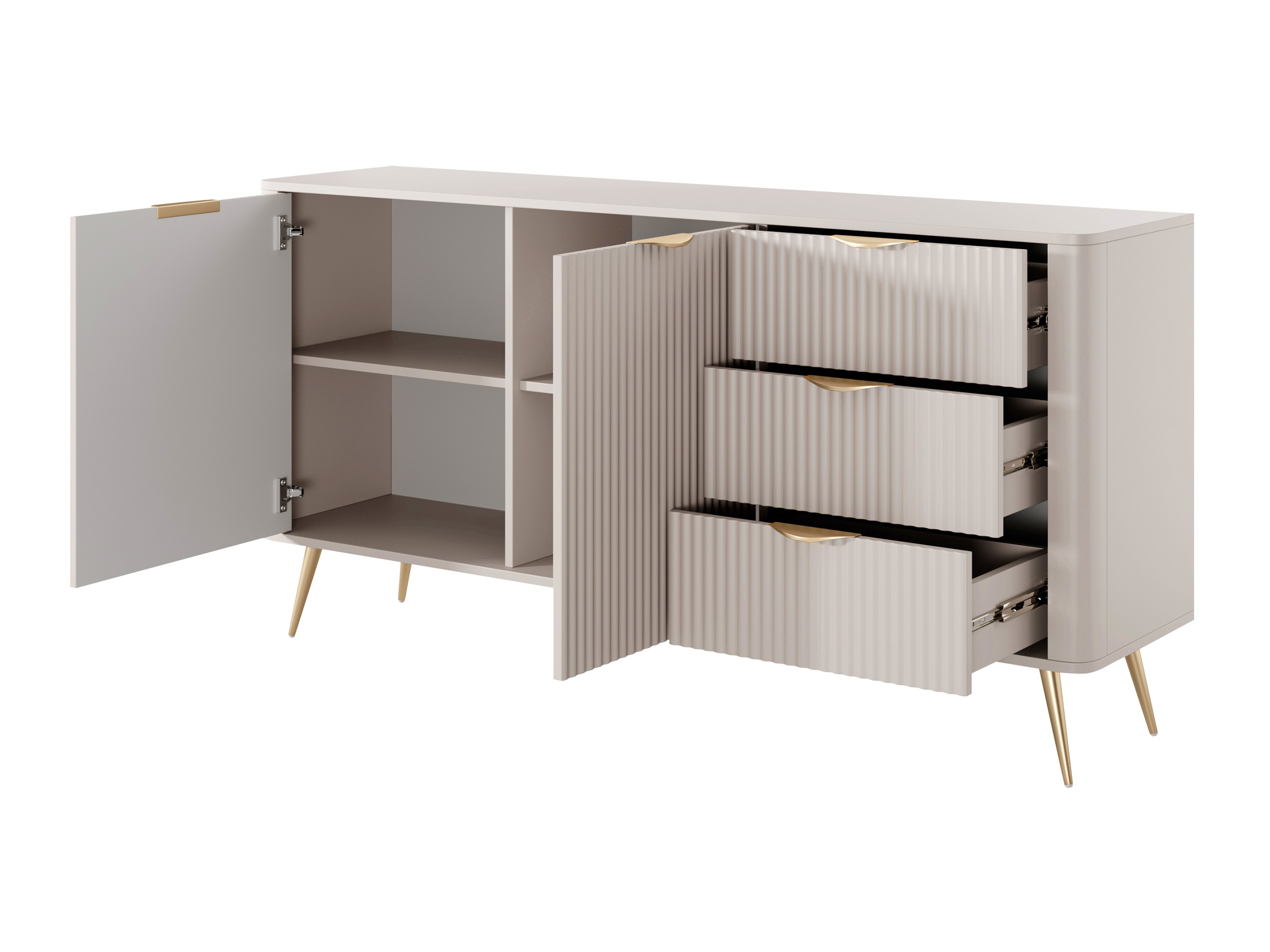 Chest of drawers Lectum I (White)