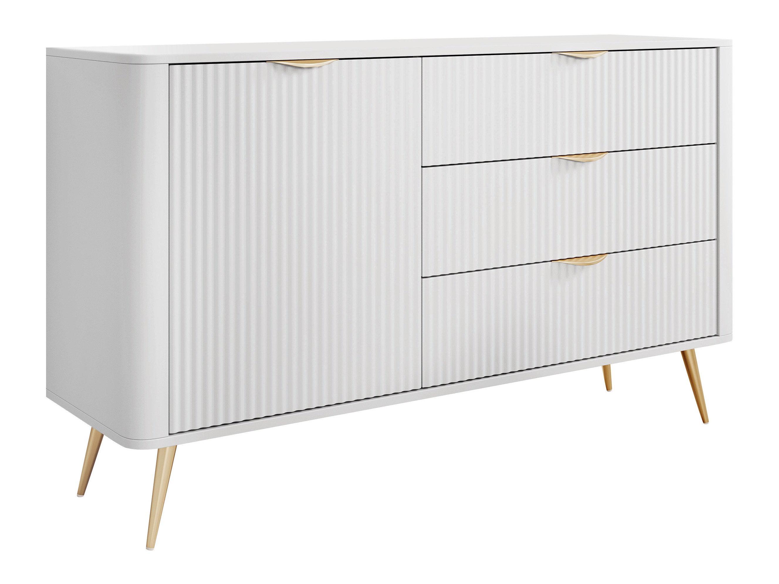 Chest of drawers Lectum (White)