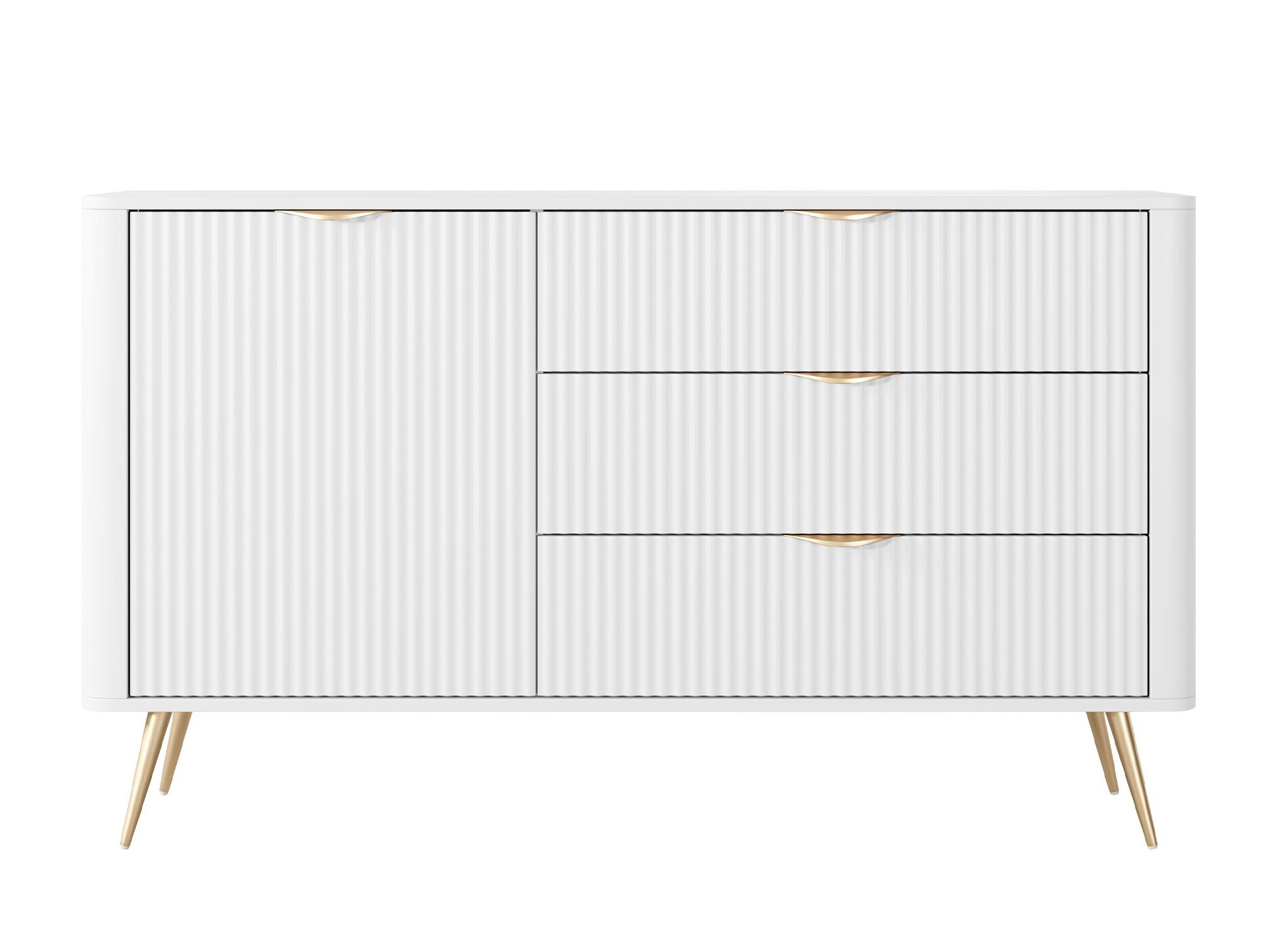 Chest of drawers Lectum (White)