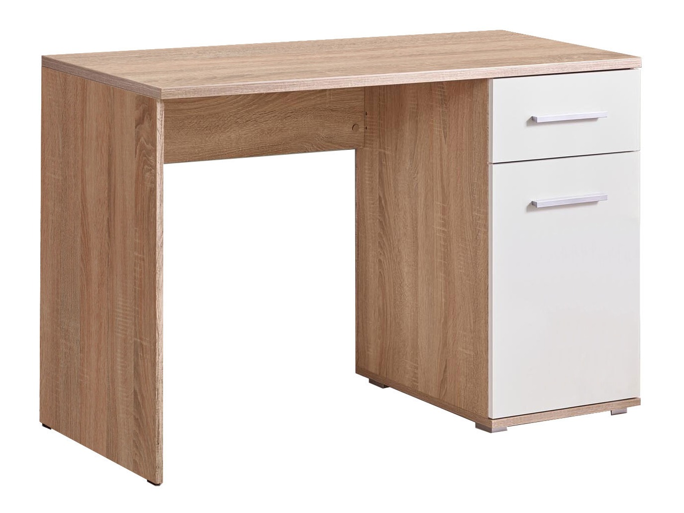 Desk Cirveso 114 (Sonoma oak + Glossy white)