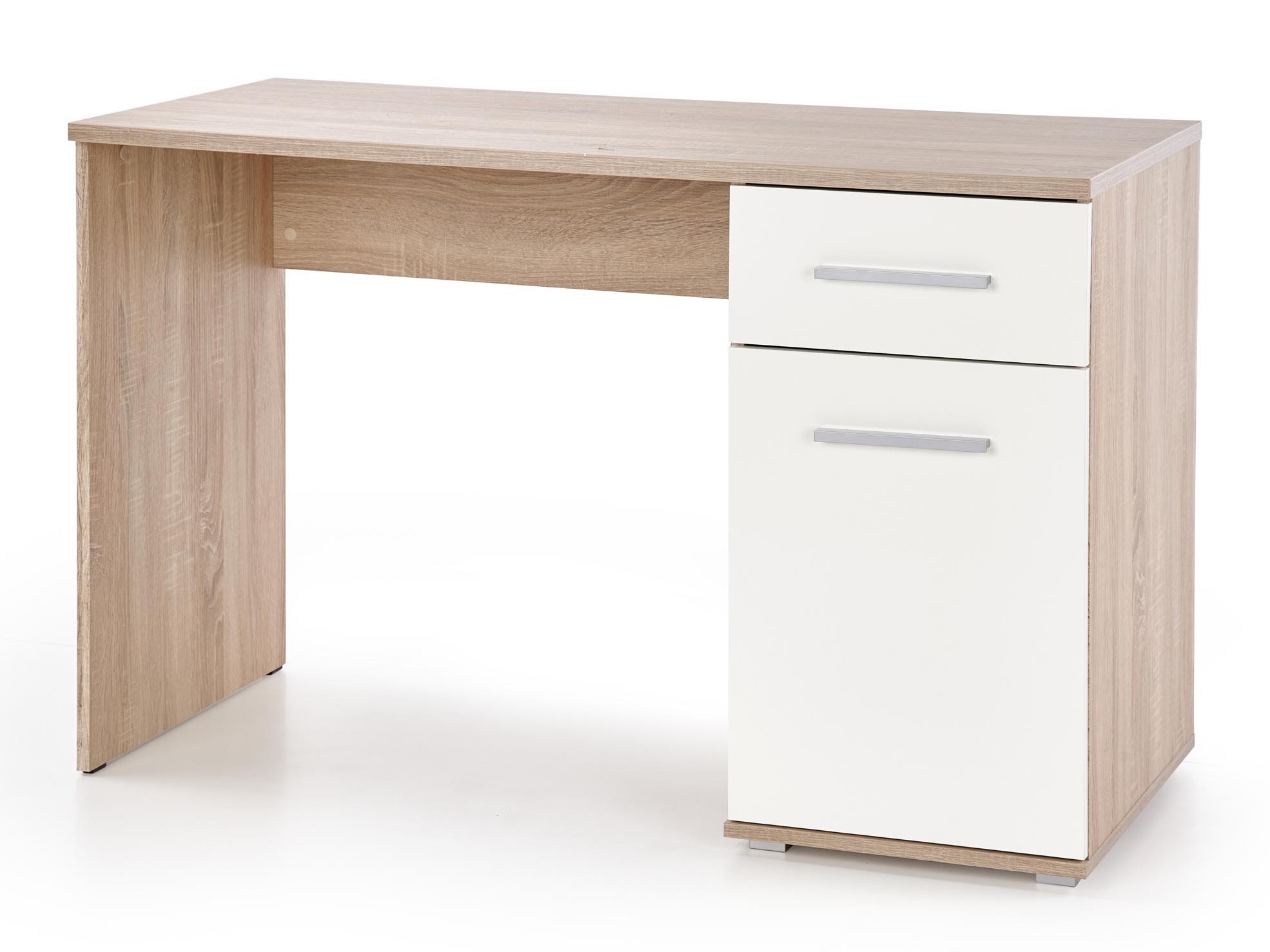 Desk Cirveso 114 (Sonoma oak + Glossy white)