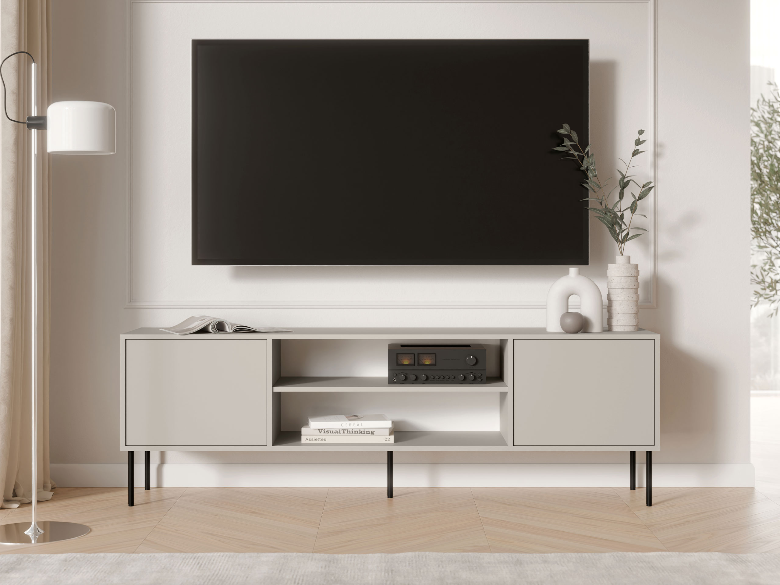 TV stand Merevai 104 (Cashmere)