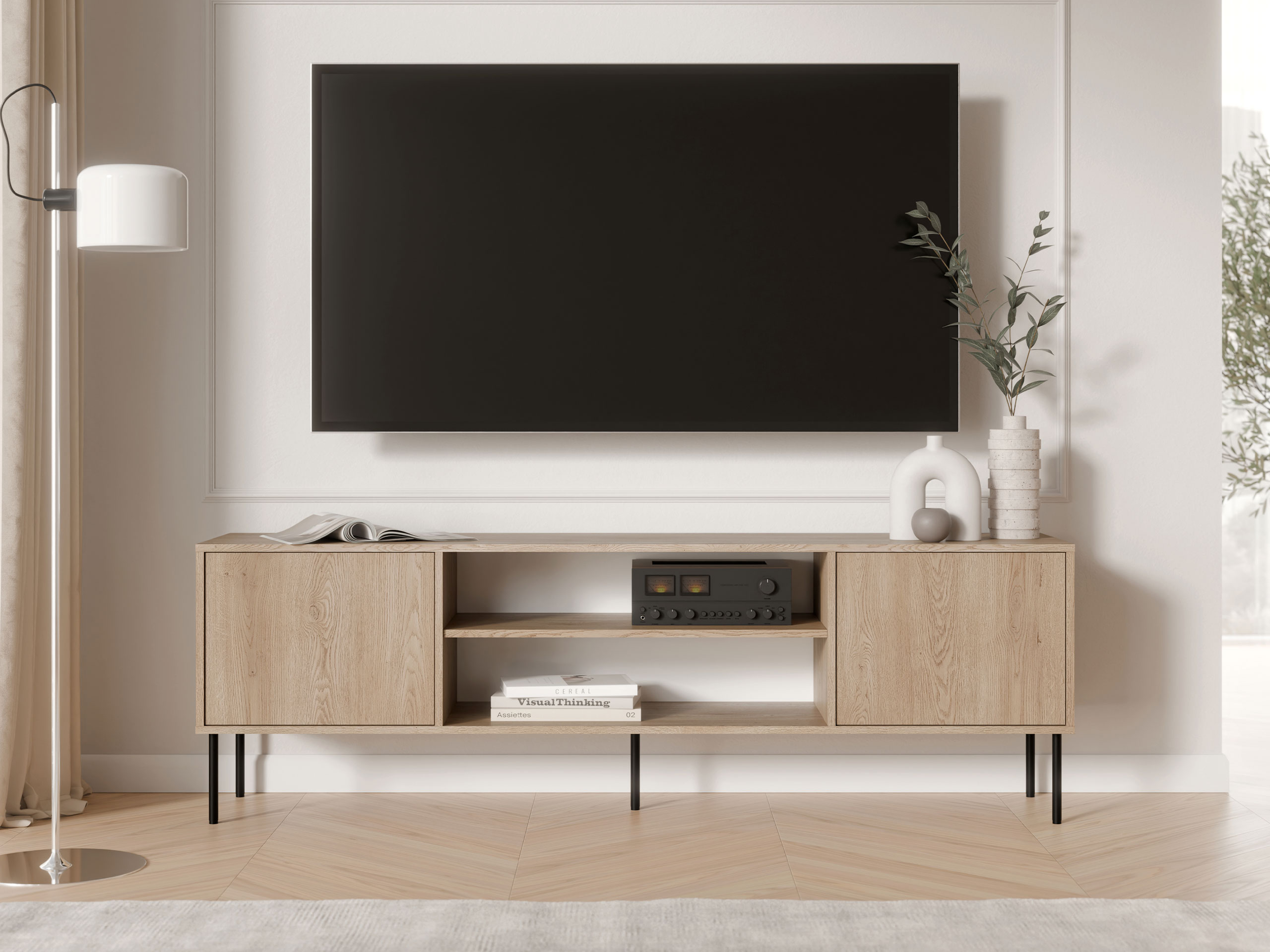 TV stand Merevai 104 (Oak)